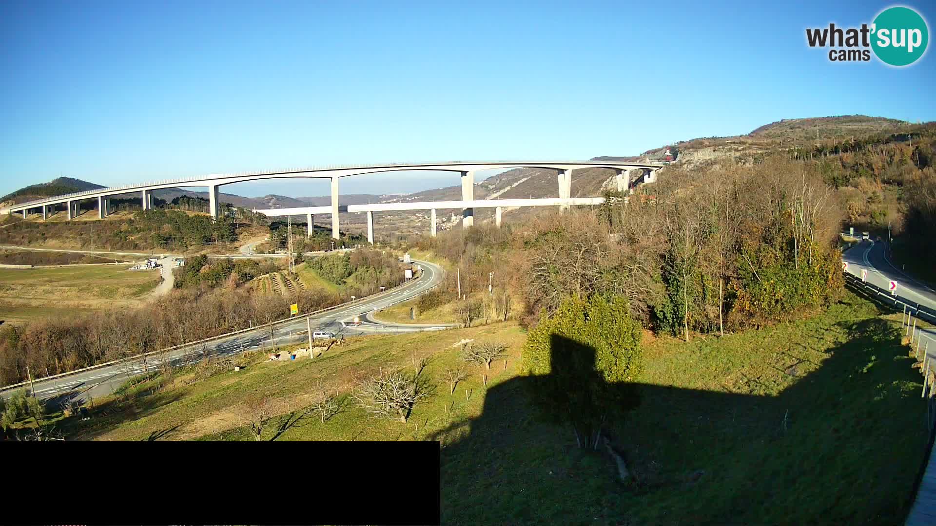 Webcam Črni Kal Viadukt – Viki Burger