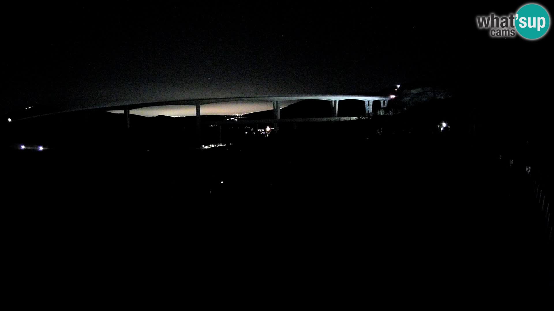 Webcam Črni Kal Viaduct – view from Viki Burger