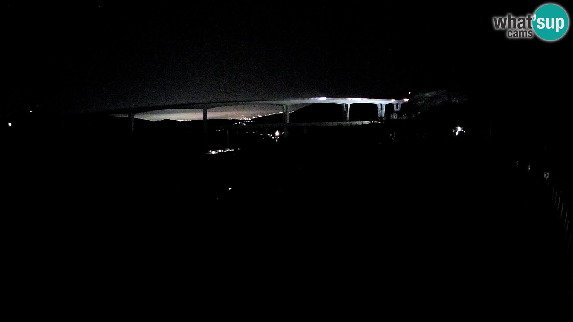 Kamera v živo Črni Kal Viadukt – pogled z Viki Burgerja