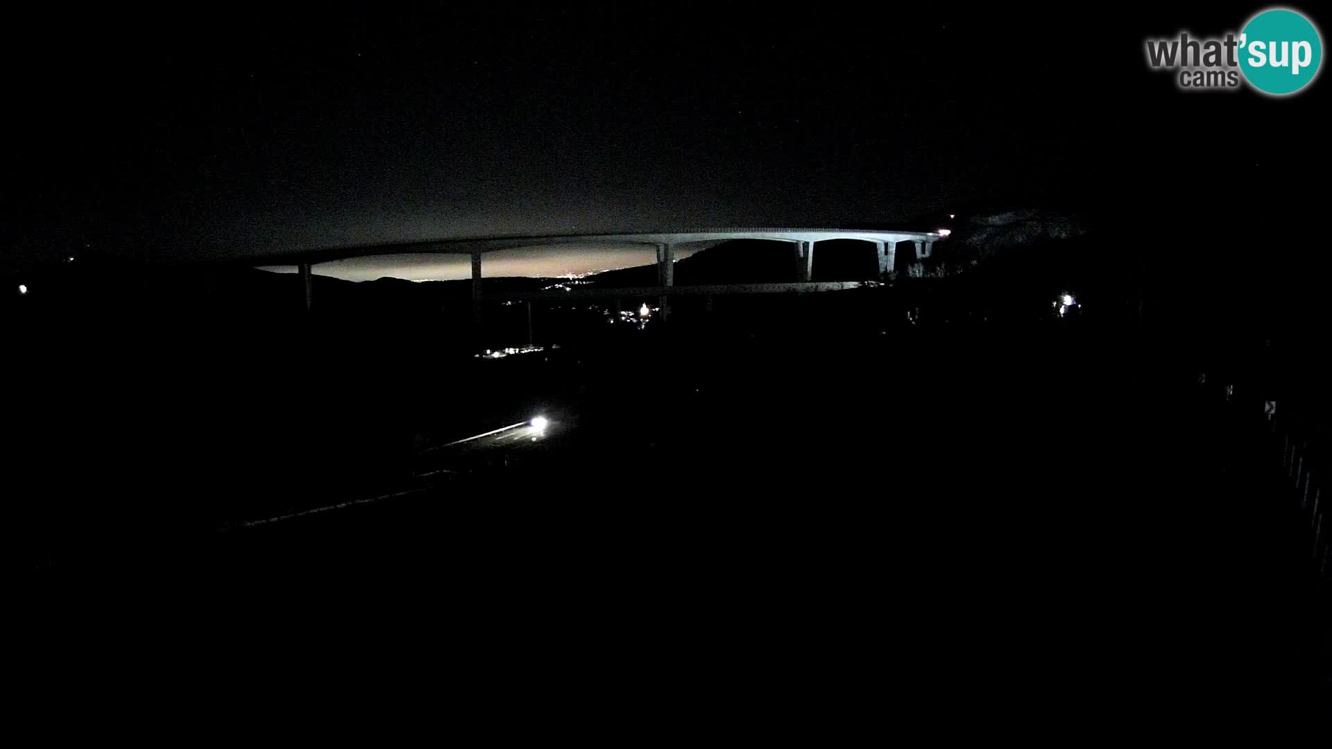 Kamera v živo Črni Kal Viadukt – pogled z Viki Burgerja