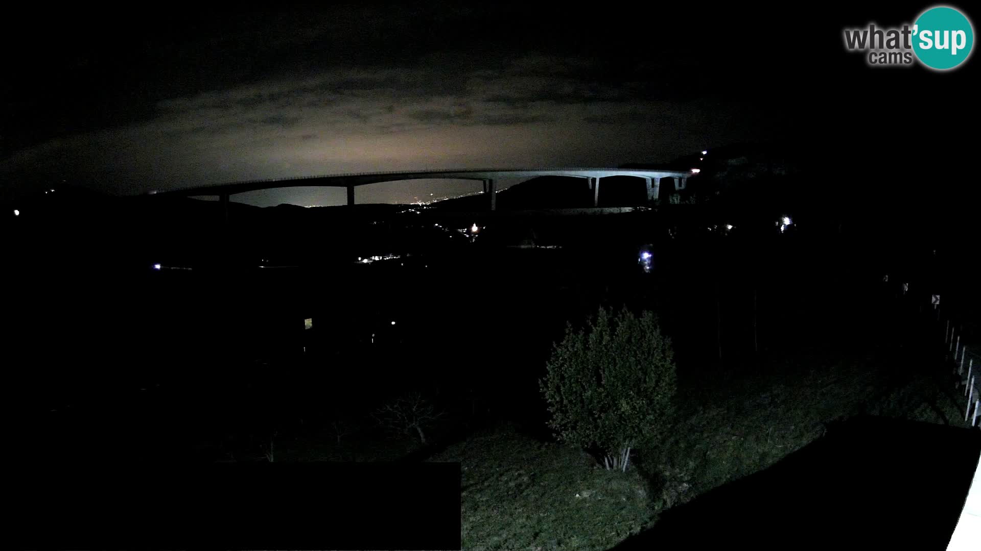 Web kamera Črni Kal Viadukt – pogled sa Viki Burgerja