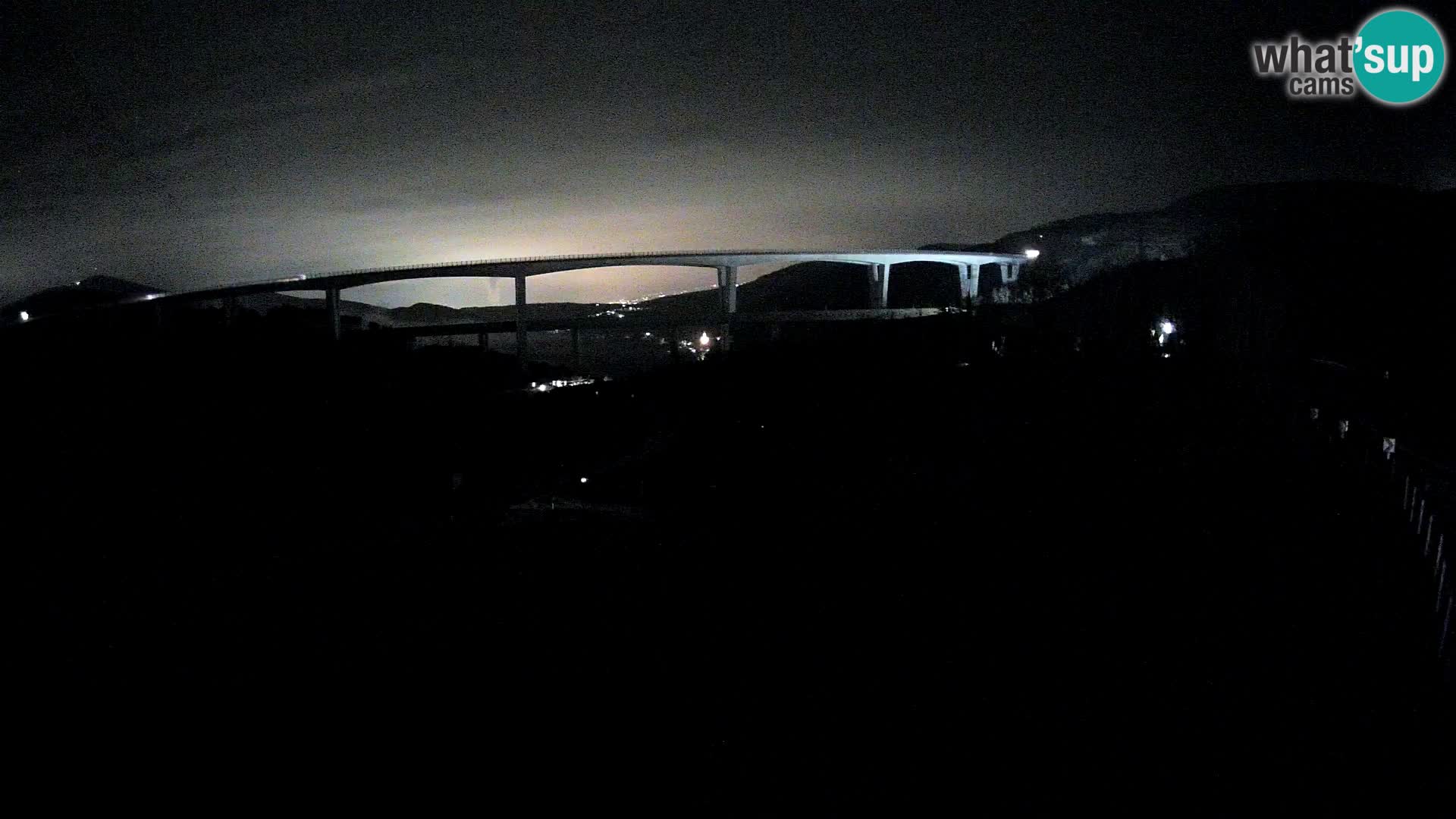 Webcam Črni Kal Viaduct – view from Viki Burger