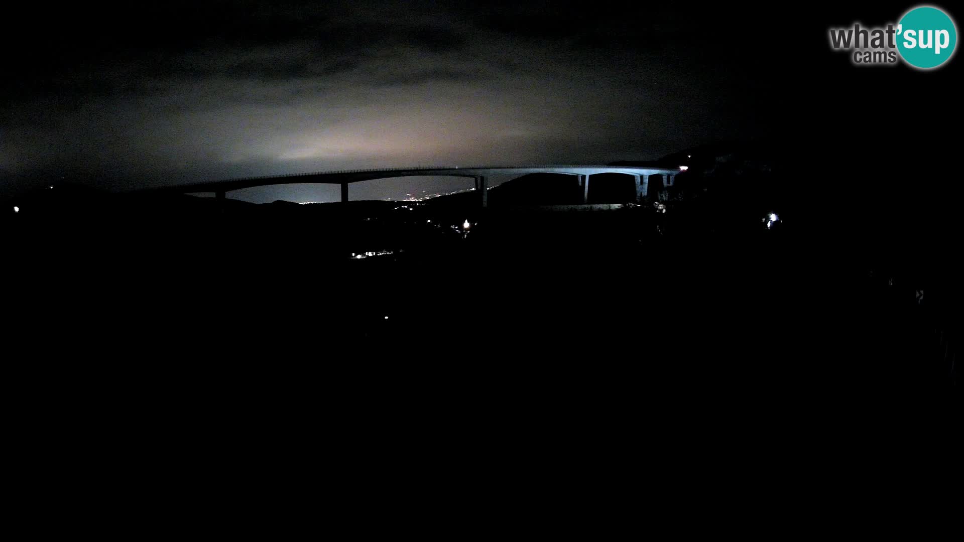 Webcam Črni Kal Viaduct – view from Viki Burger