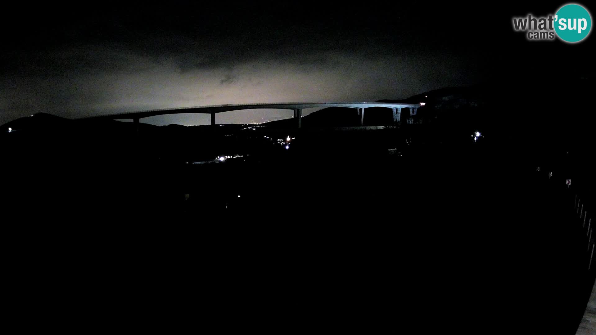 Web kamera Črni Kal Viadukt – pogled sa Viki Burgerja