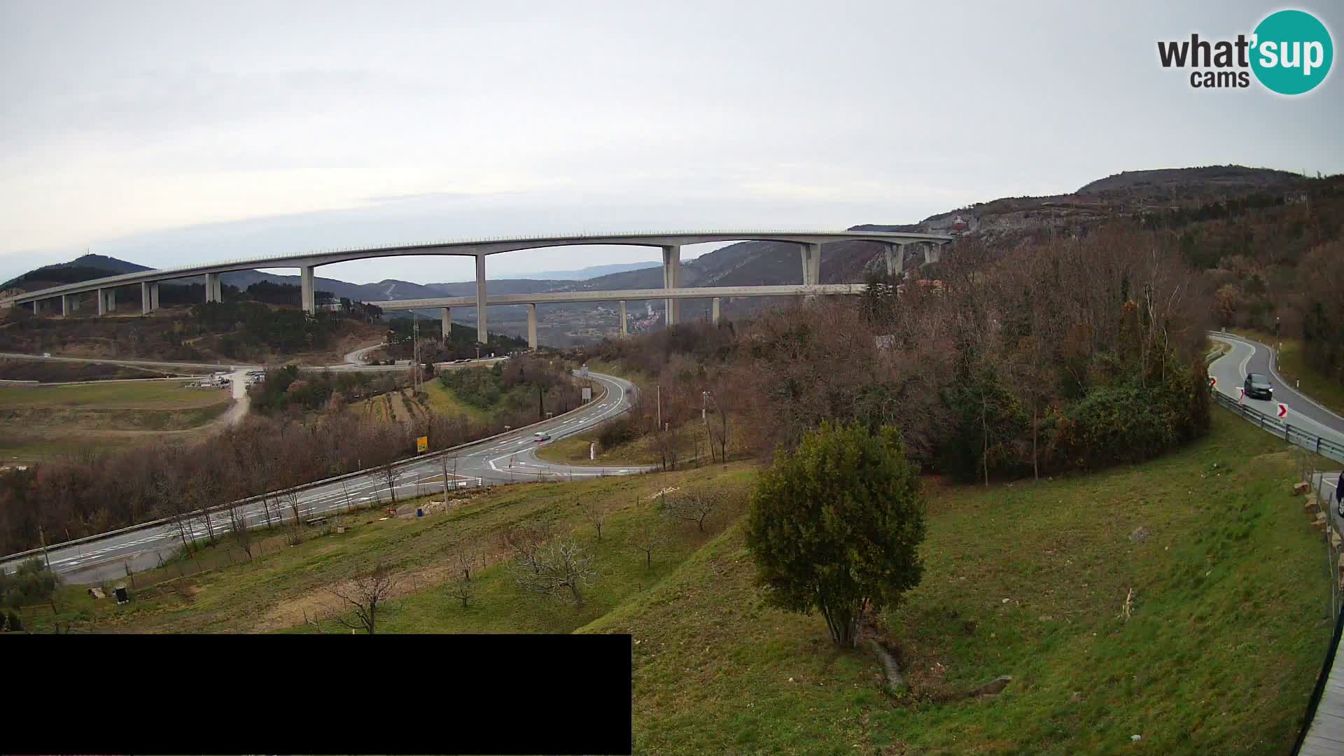 Webcam Črni Kal Viadukt – Viki Burger