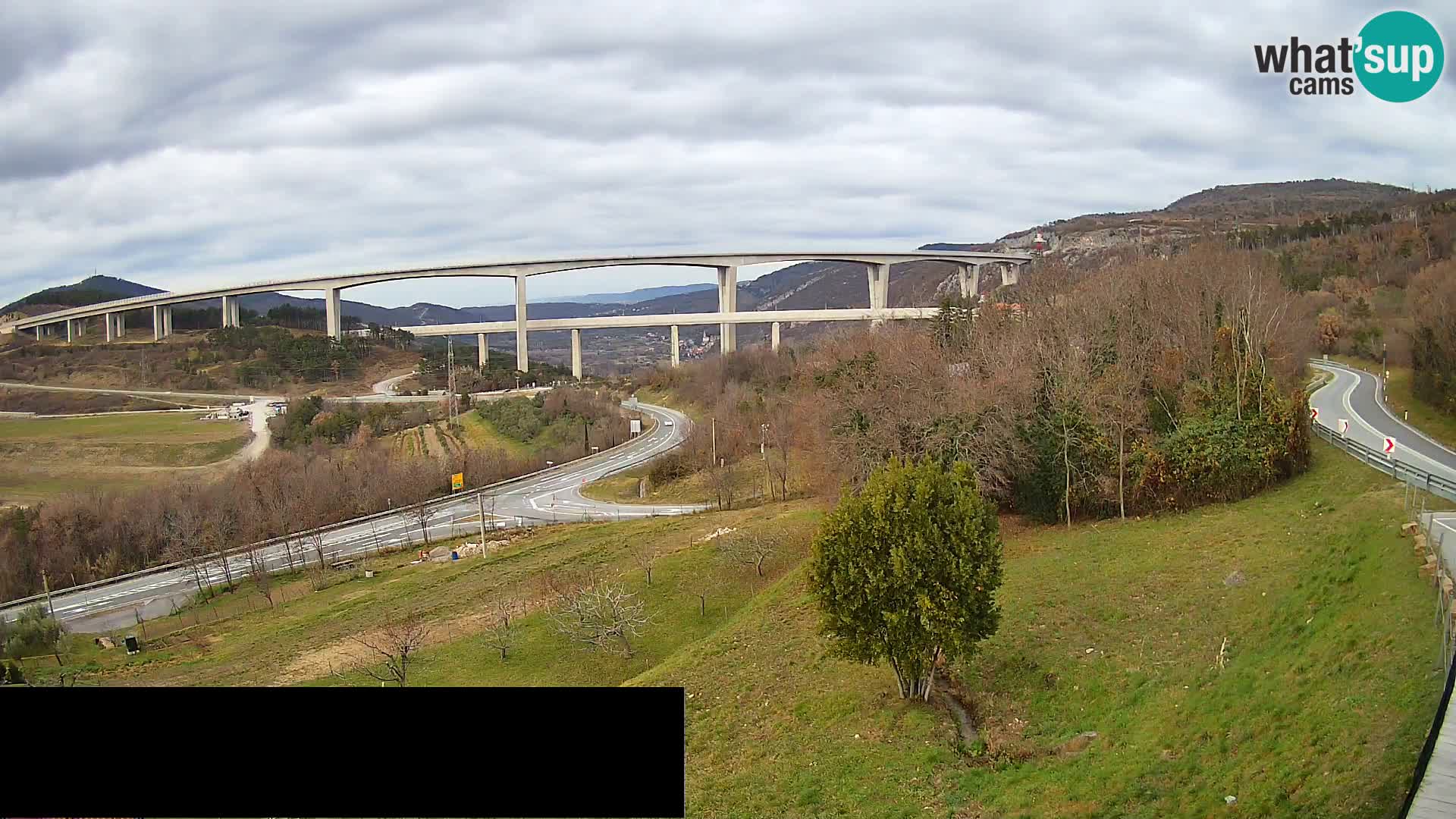 Camera en vivo Črni Kal Viaducto – Viki Burger