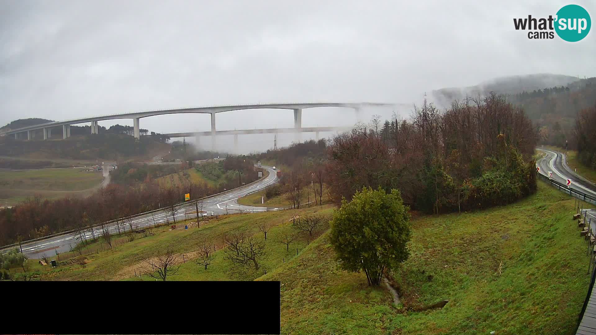 Camera en vivo Črni Kal Viaducto – Viki Burger