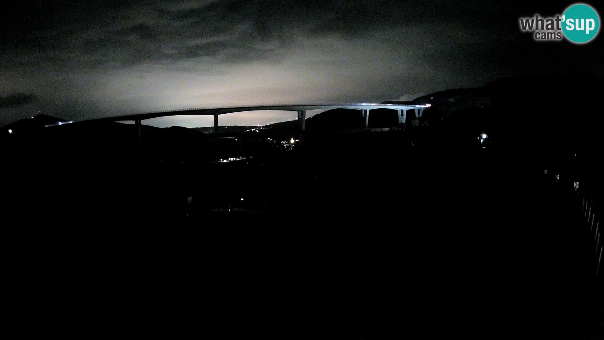 Web kamera Črni Kal Viadukt – pogled sa Viki Burgerja