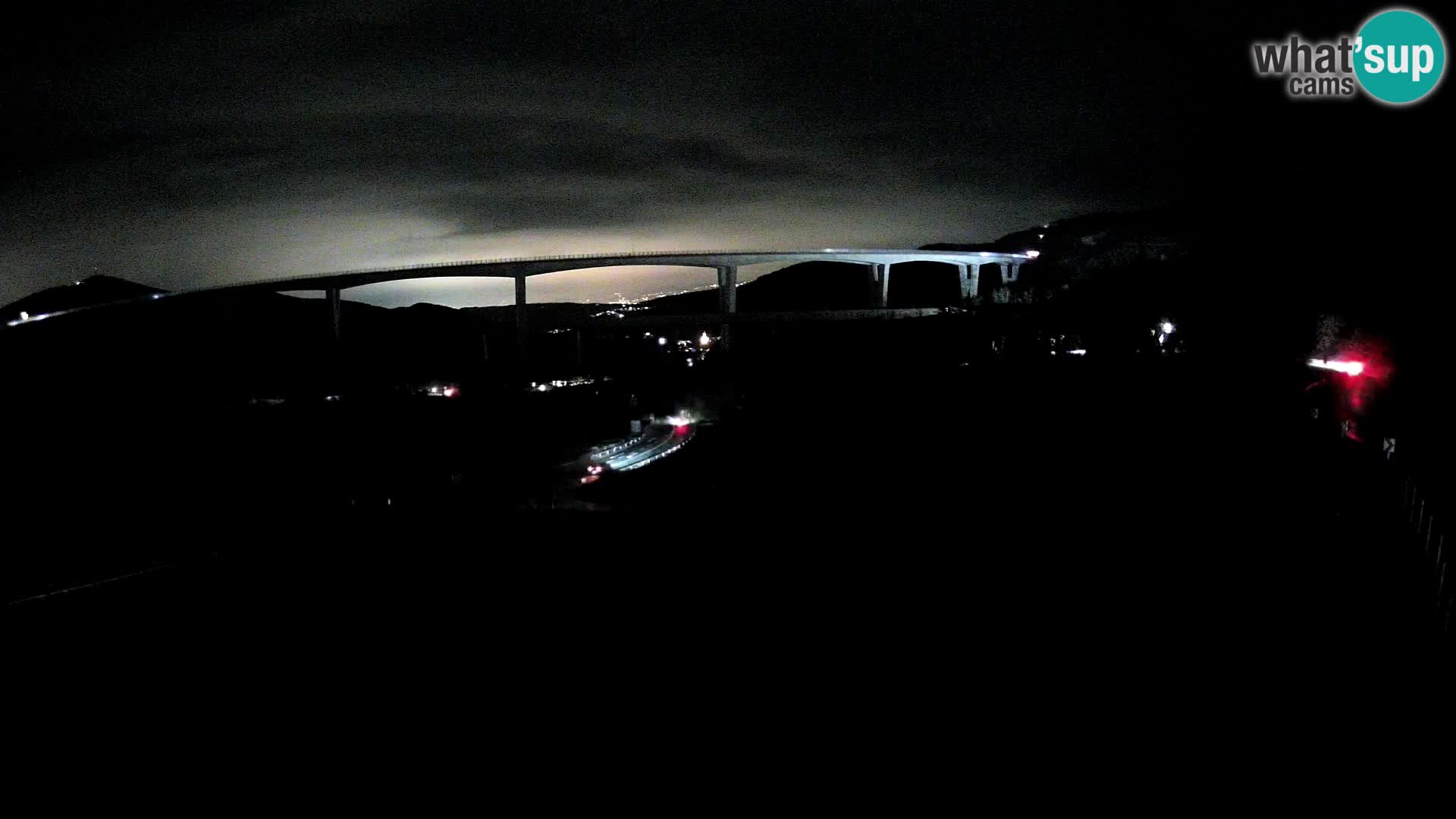 Kamera v živo Črni Kal Viadukt – pogled z Viki Burgerja