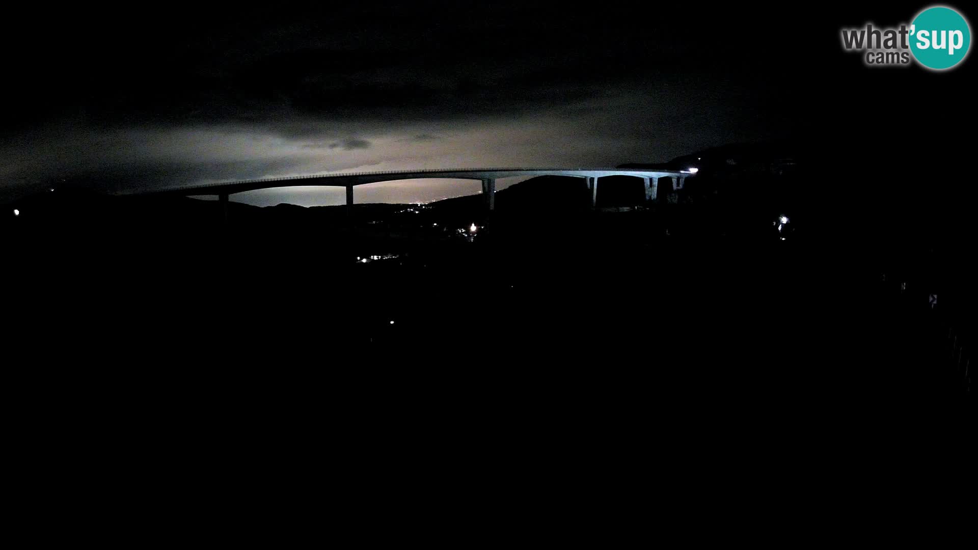 Webcam Črni Kal Viaduct – view from Viki Burger