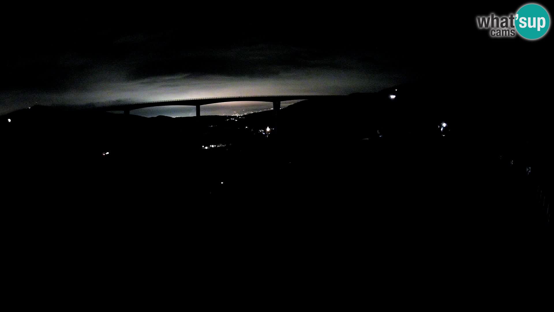 Web kamera Črni Kal Viadukt – pogled sa Viki Burgerja