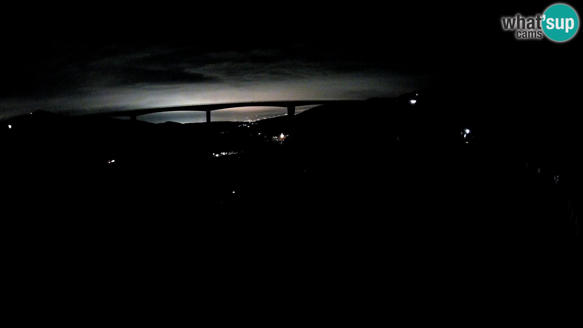 Web kamera Črni Kal Viadukt – pogled sa Viki Burgerja