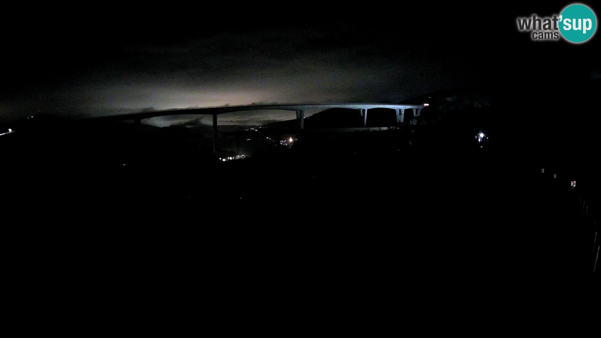 Livecam  Črni Kal Viadotto – panorama dal Viki Burger