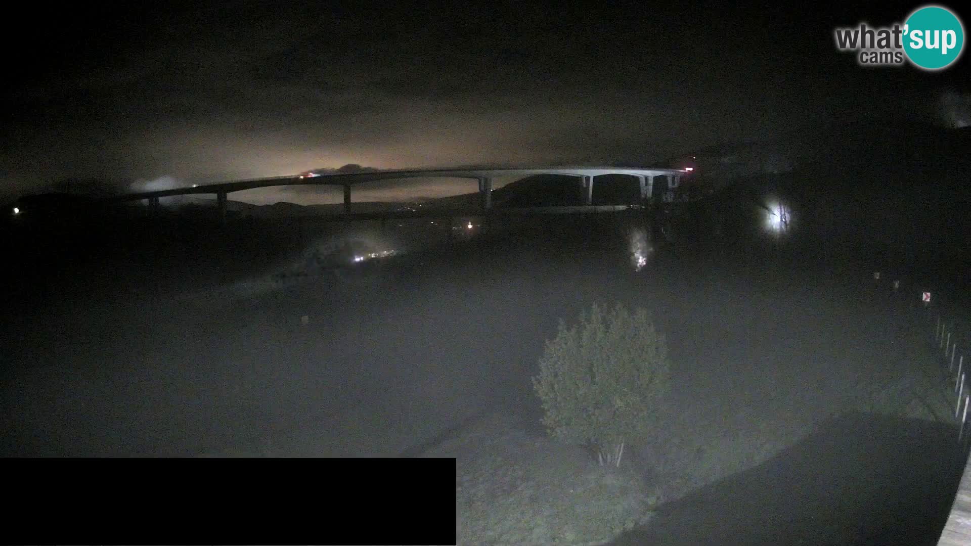 Livecam  Črni Kal Viadotto – panorama dal Viki Burger