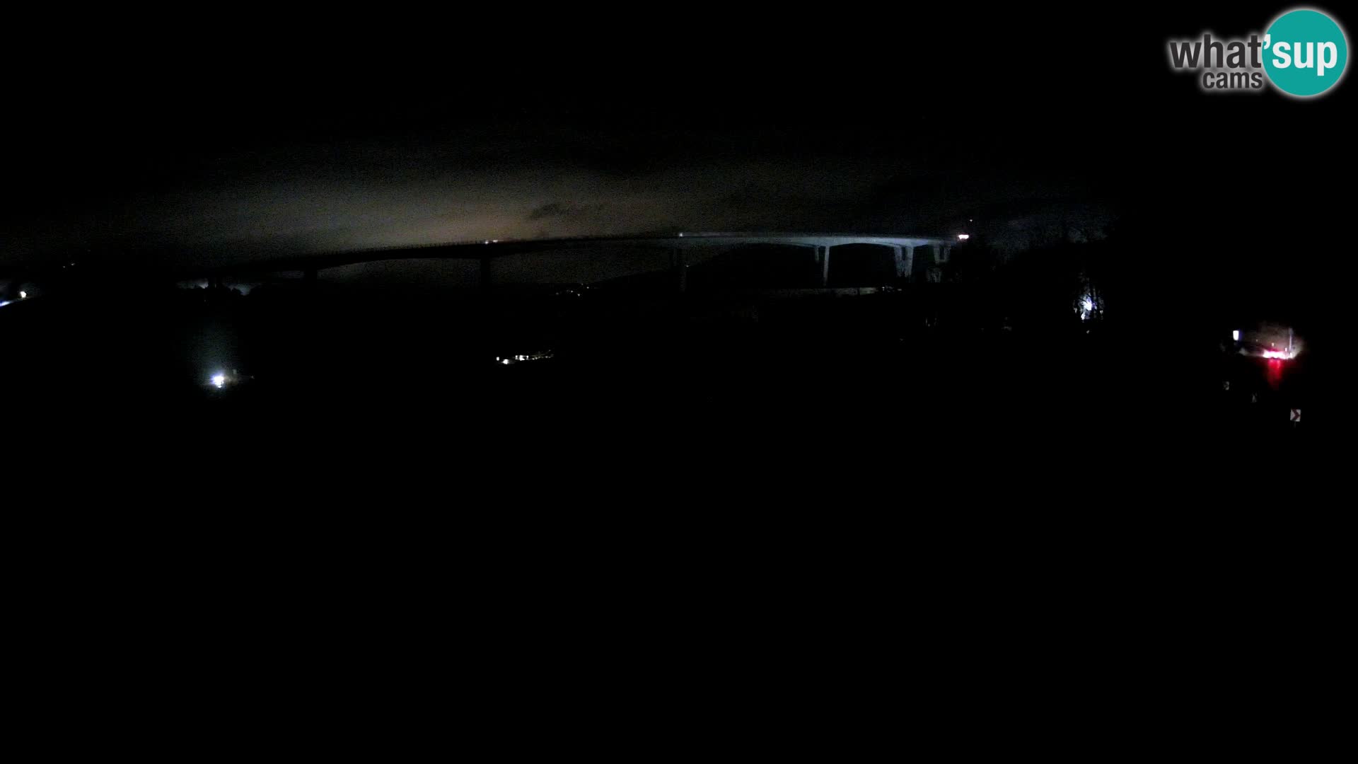 Webcam Črni Kal Viaduct – view from Viki Burger