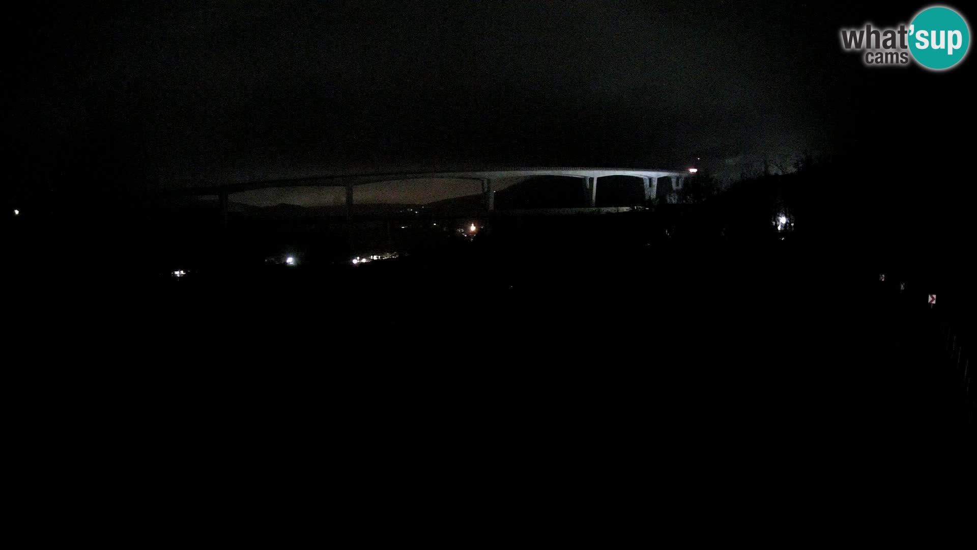 Web kamera Črni Kal Viadukt – pogled sa Viki Burgerja