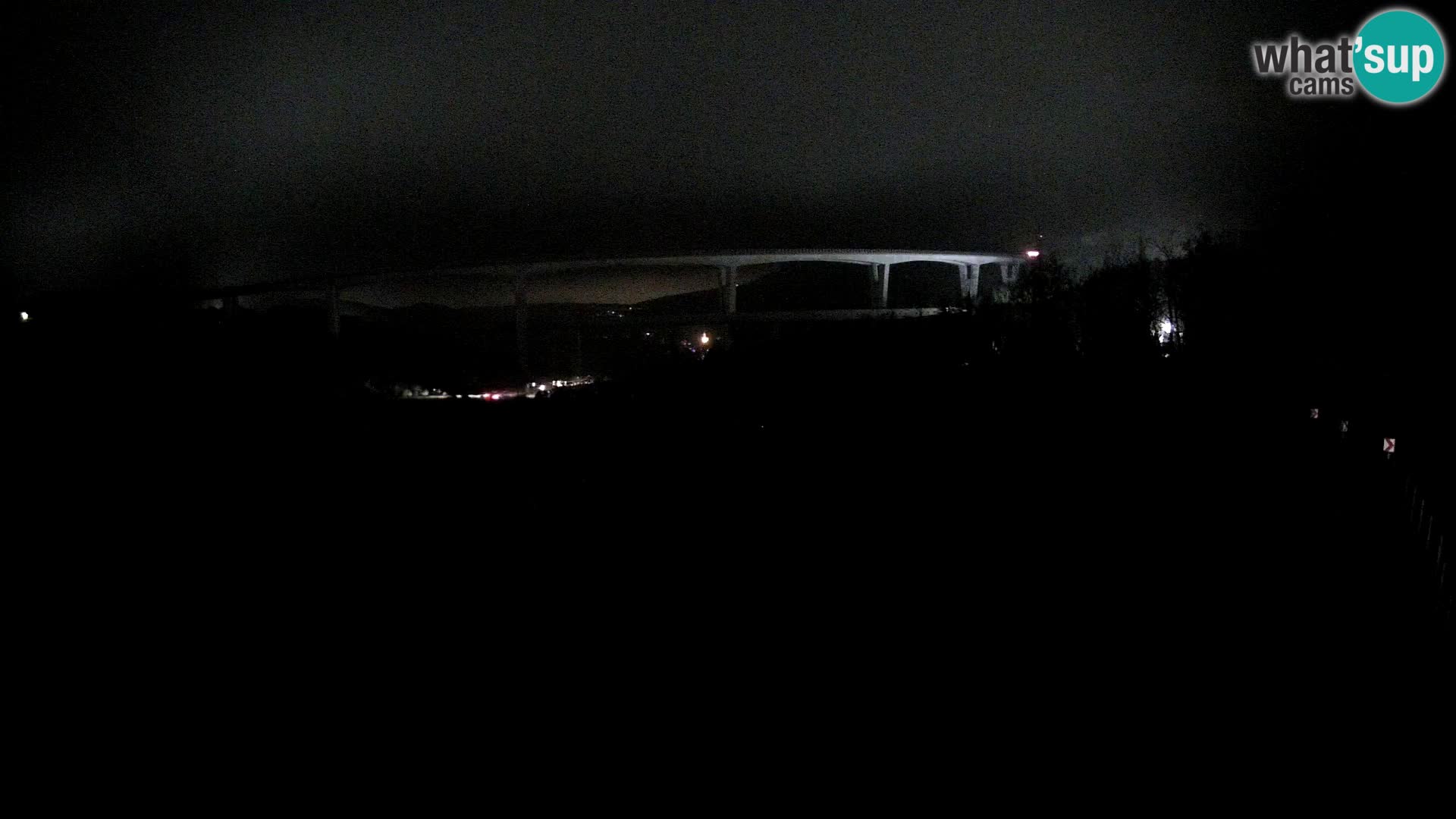 Web kamera Črni Kal Viadukt – pogled sa Viki Burgerja