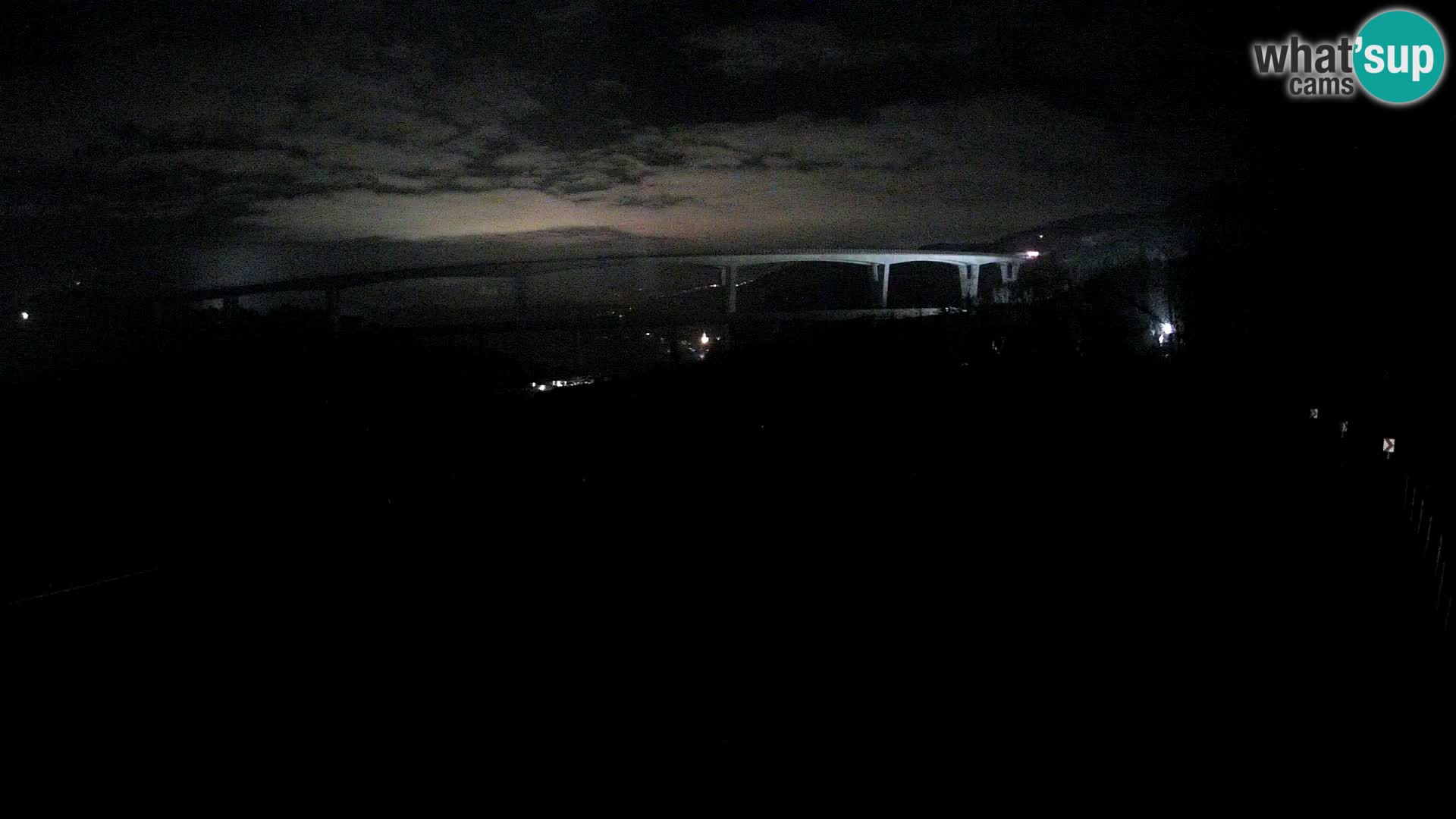 Web kamera Črni Kal Viadukt – pogled sa Viki Burgerja