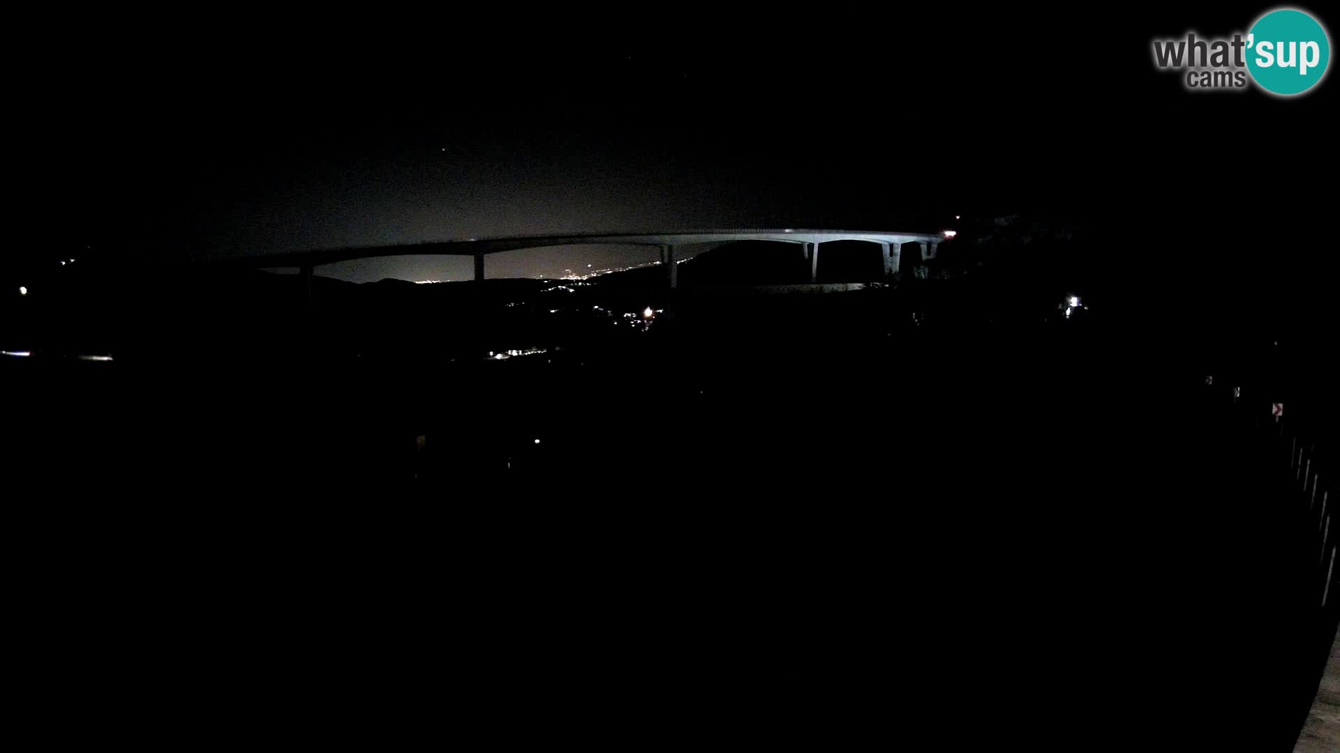 Web kamera Črni Kal Viadukt – pogled sa Viki Burgerja