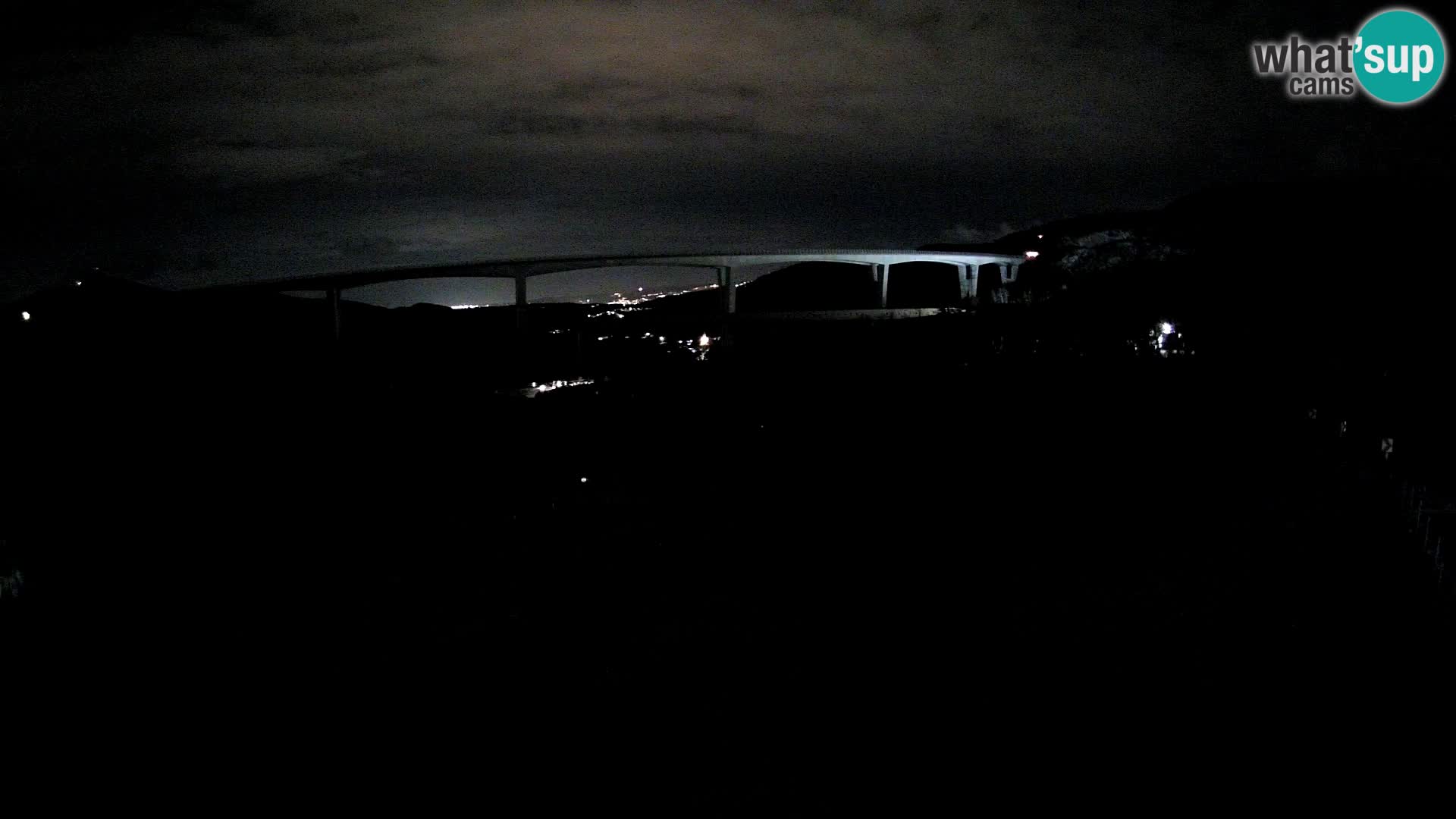 Web kamera Črni Kal Viadukt – pogled sa Viki Burgerja