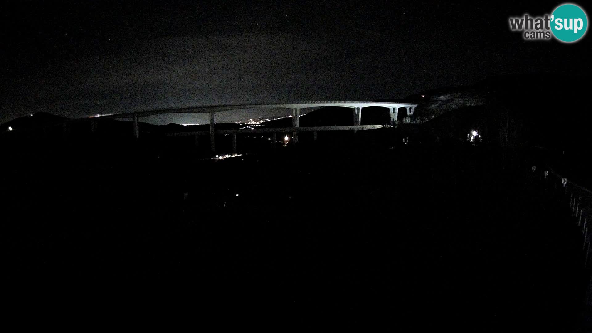 Web kamera Črni Kal Viadukt – pogled sa Viki Burgerja