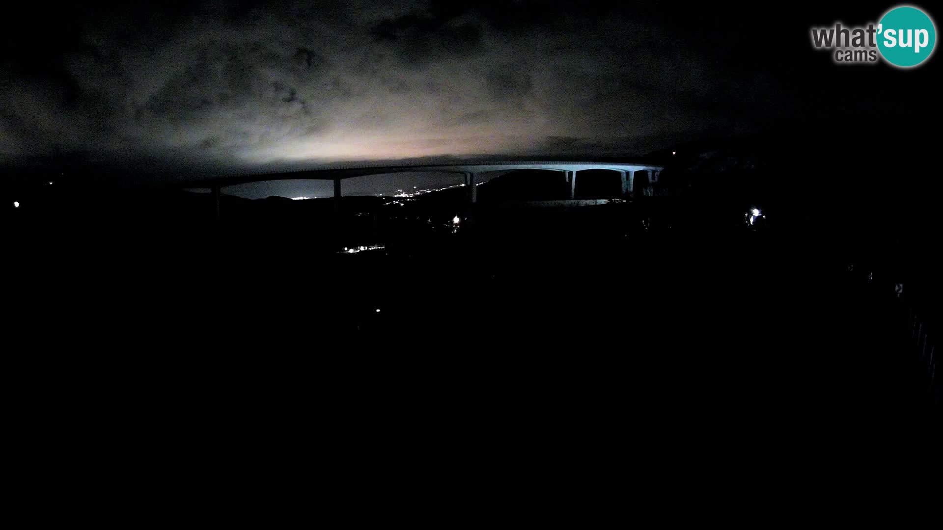 Kamera v živo Črni Kal Viadukt – pogled z Viki Burgerja