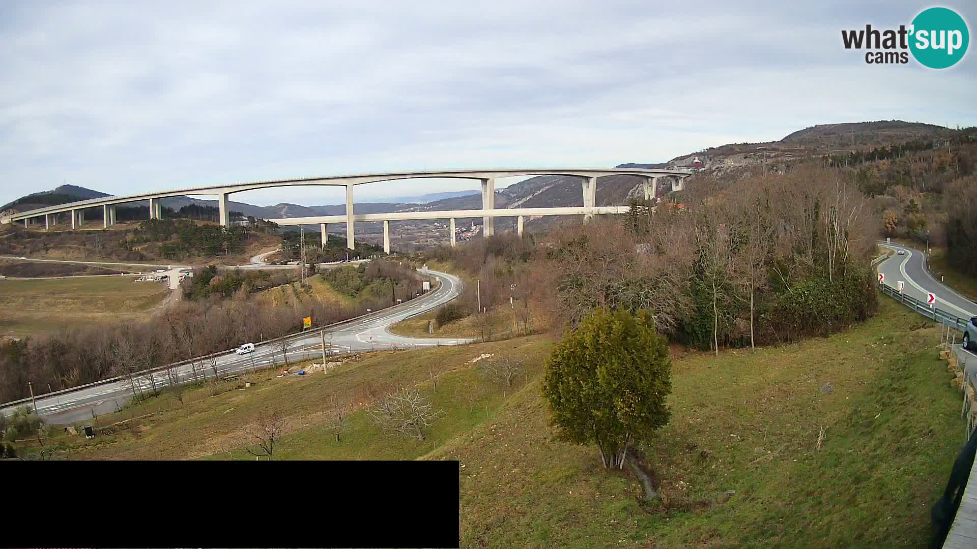 Webcam Črni Kal Viadukt – Viki Burger
