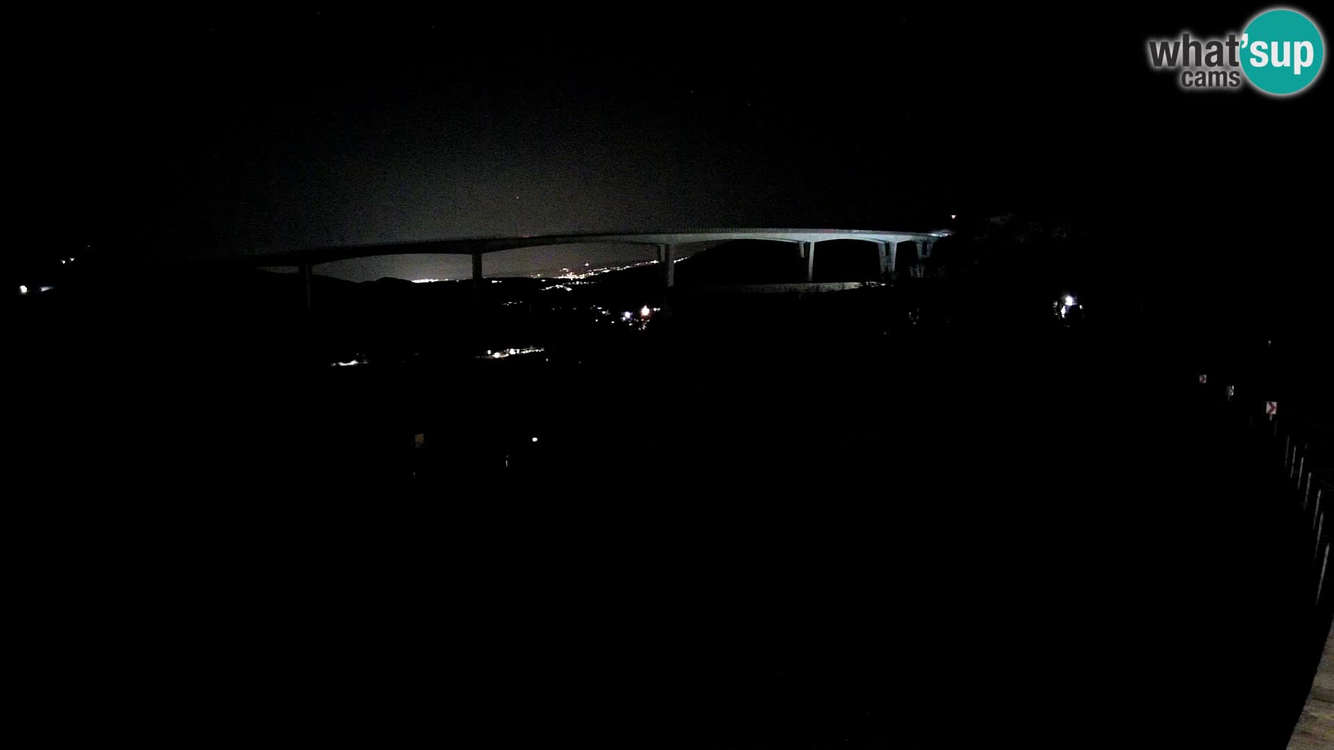 Livecam  Črni Kal Viadotto – panorama dal Viki Burger