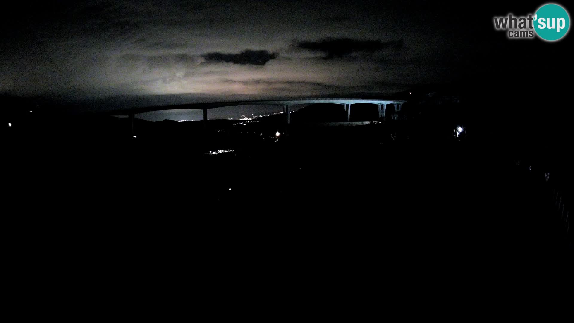 Livecam  Črni Kal Viadotto – panorama dal Viki Burger