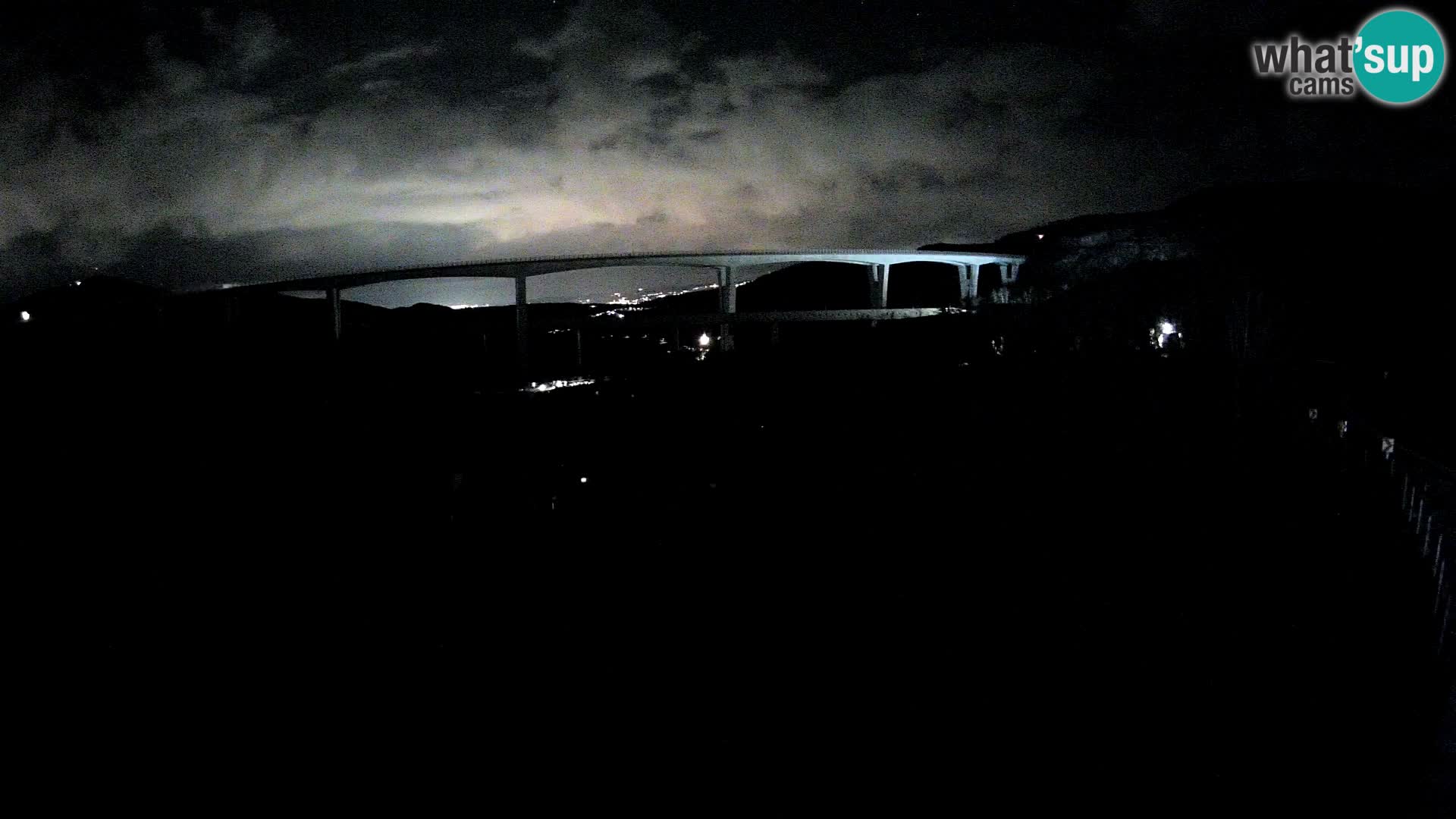 Web kamera Črni Kal Viadukt – pogled sa Viki Burgerja