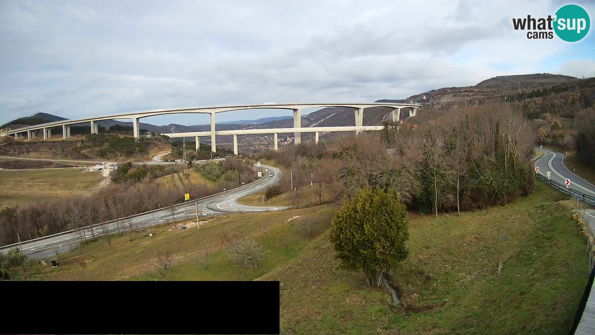 Webcam Črni Kal Viadukt – Viki Burger