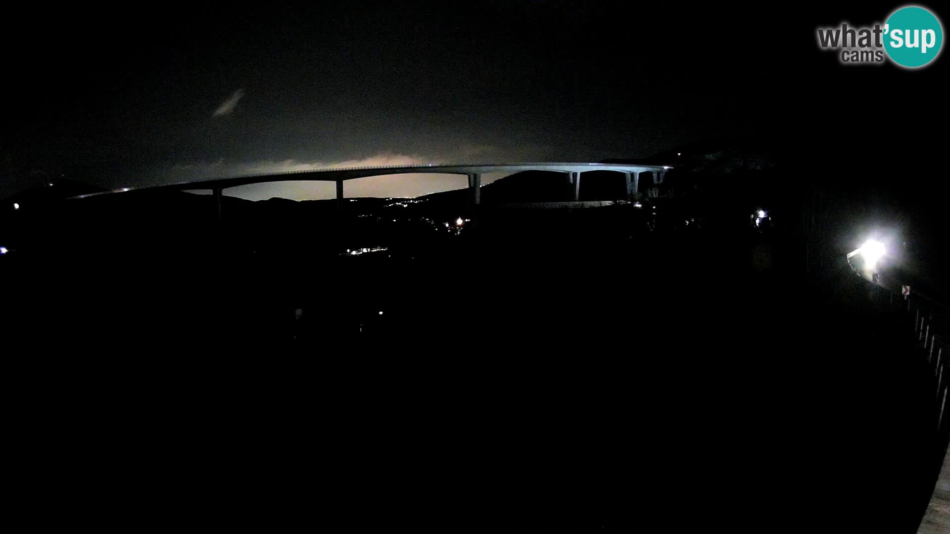 Livecam  Črni Kal Viadotto – panorama dal Viki Burger