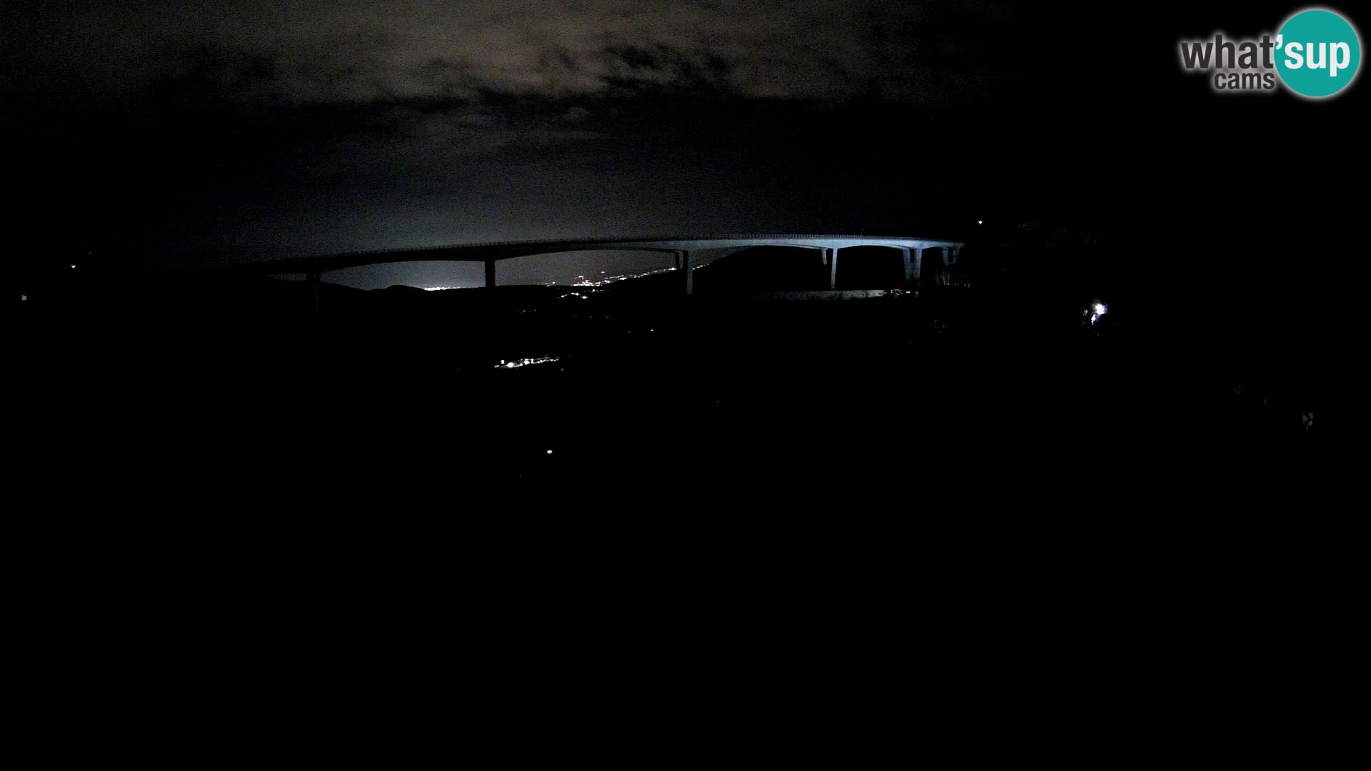 Webcam Črni Kal Viaduct – view from Viki Burger