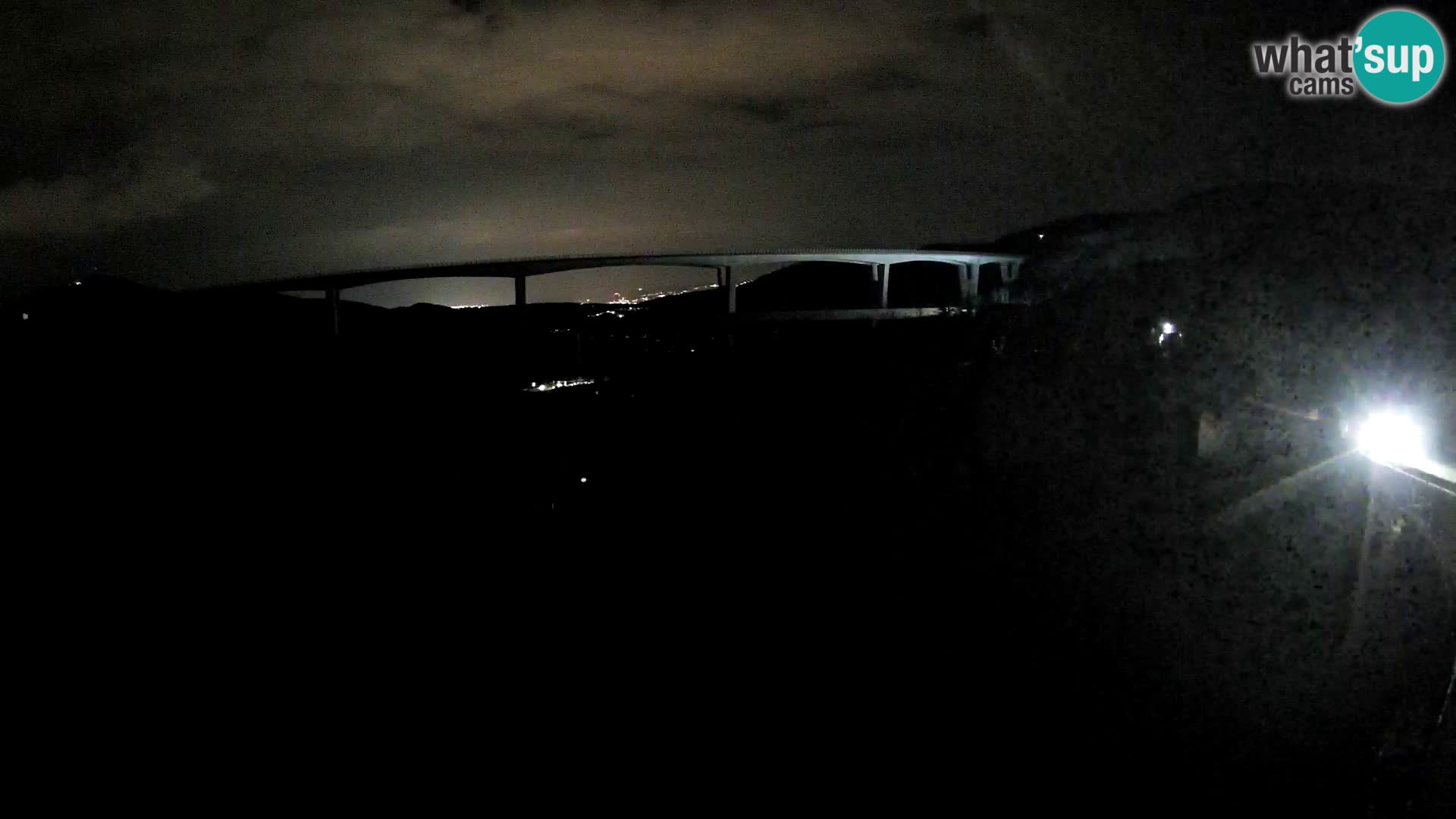 Web kamera Črni Kal Viadukt – pogled sa Viki Burgerja