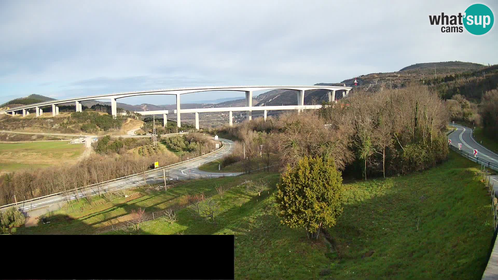Camera en vivo Črni Kal Viaducto – Viki Burger
