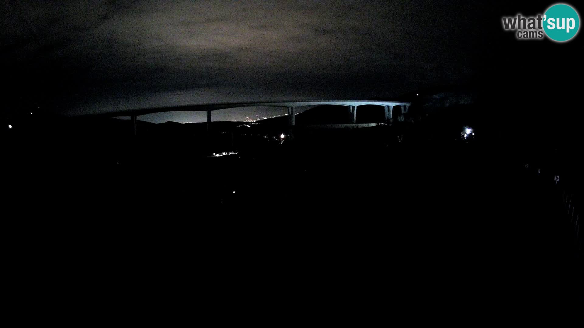 Web kamera Črni Kal Viadukt – pogled sa Viki Burgerja