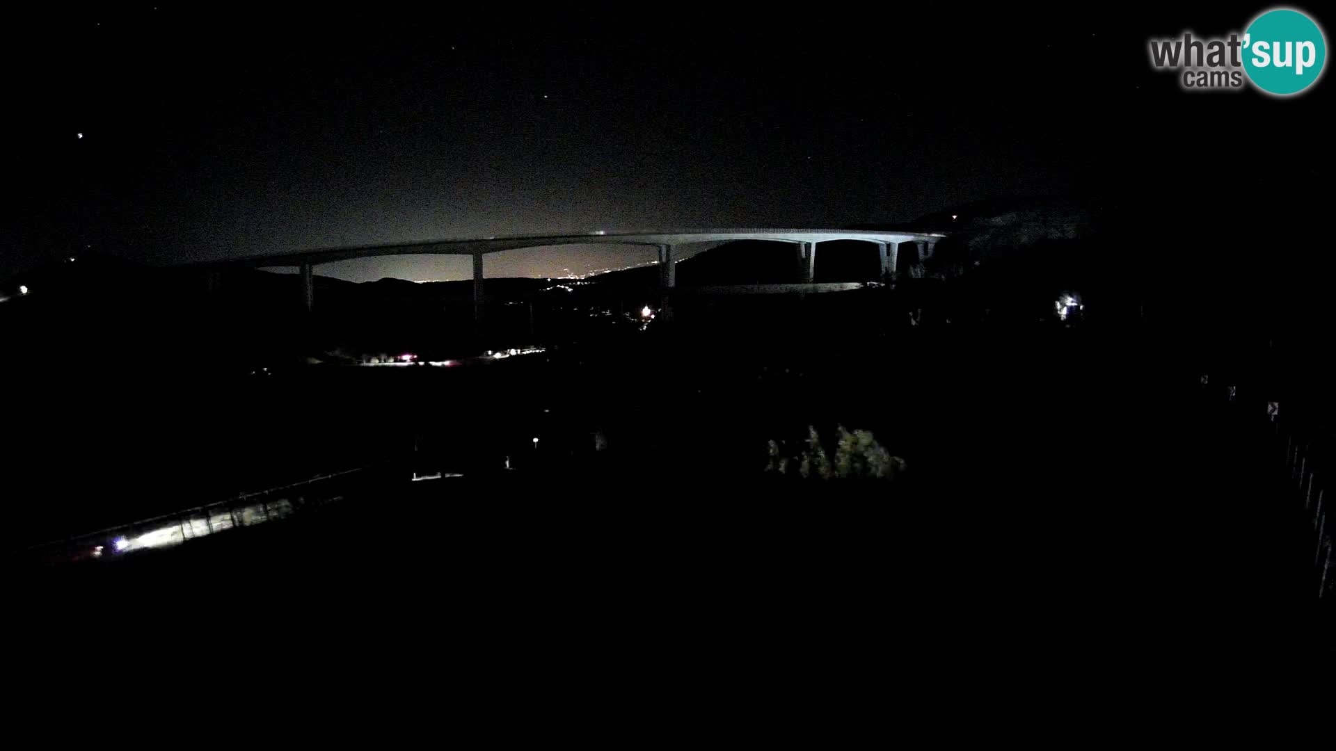 Web kamera Črni Kal Viadukt – pogled sa Viki Burgerja