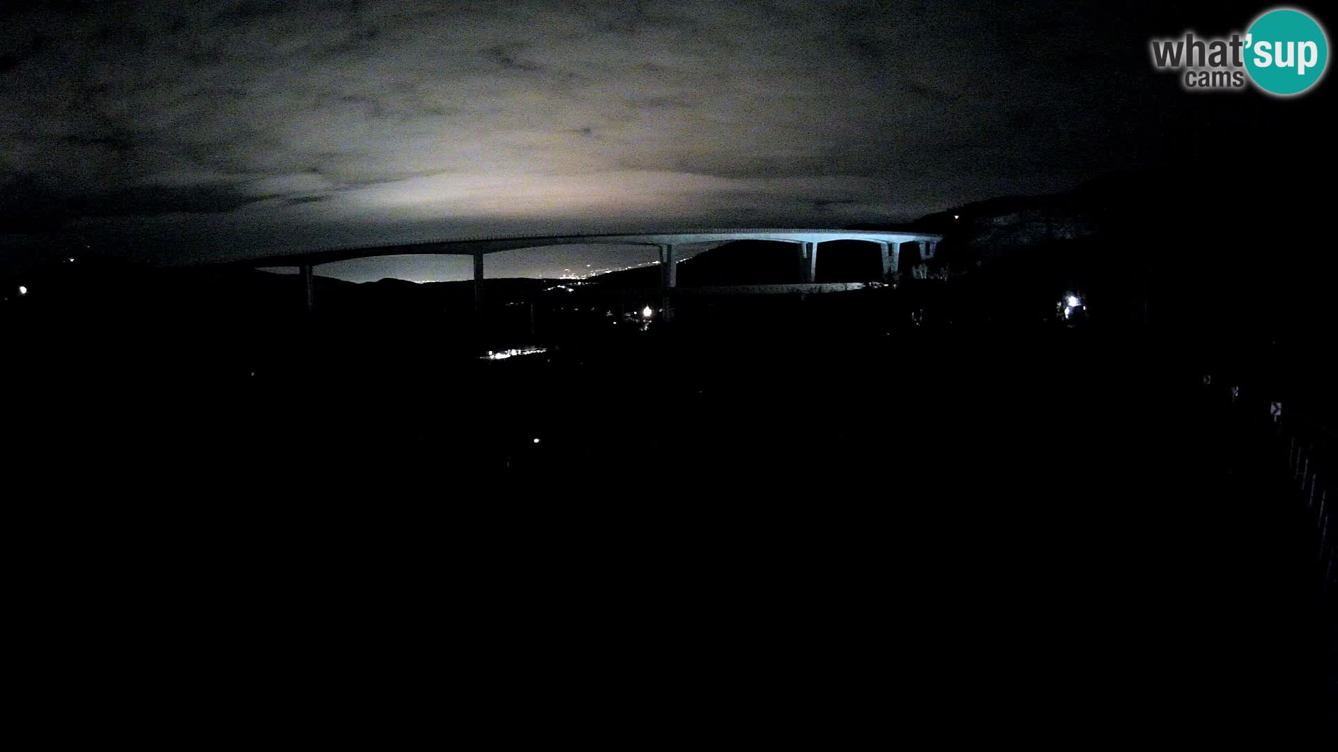 Kamera v živo Črni Kal Viadukt – pogled z Viki Burgerja