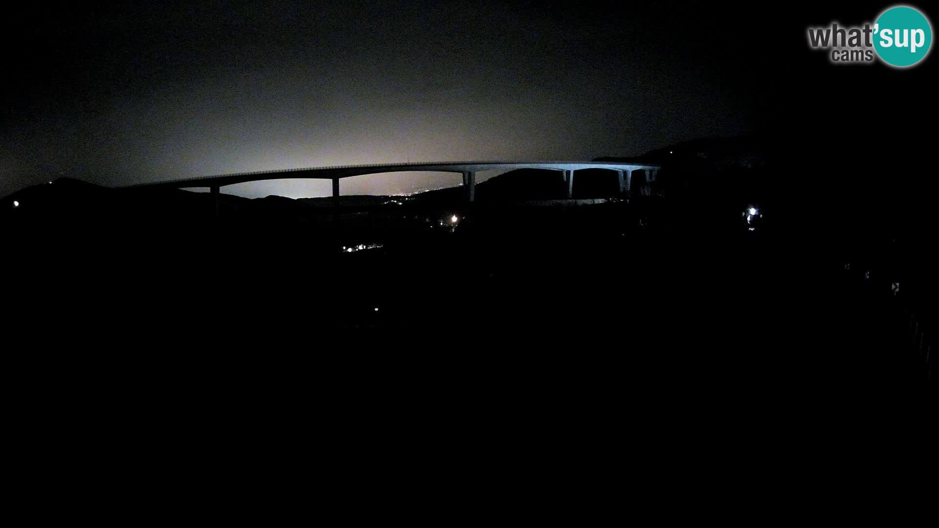 Web kamera Črni Kal Viadukt – pogled sa Viki Burgerja