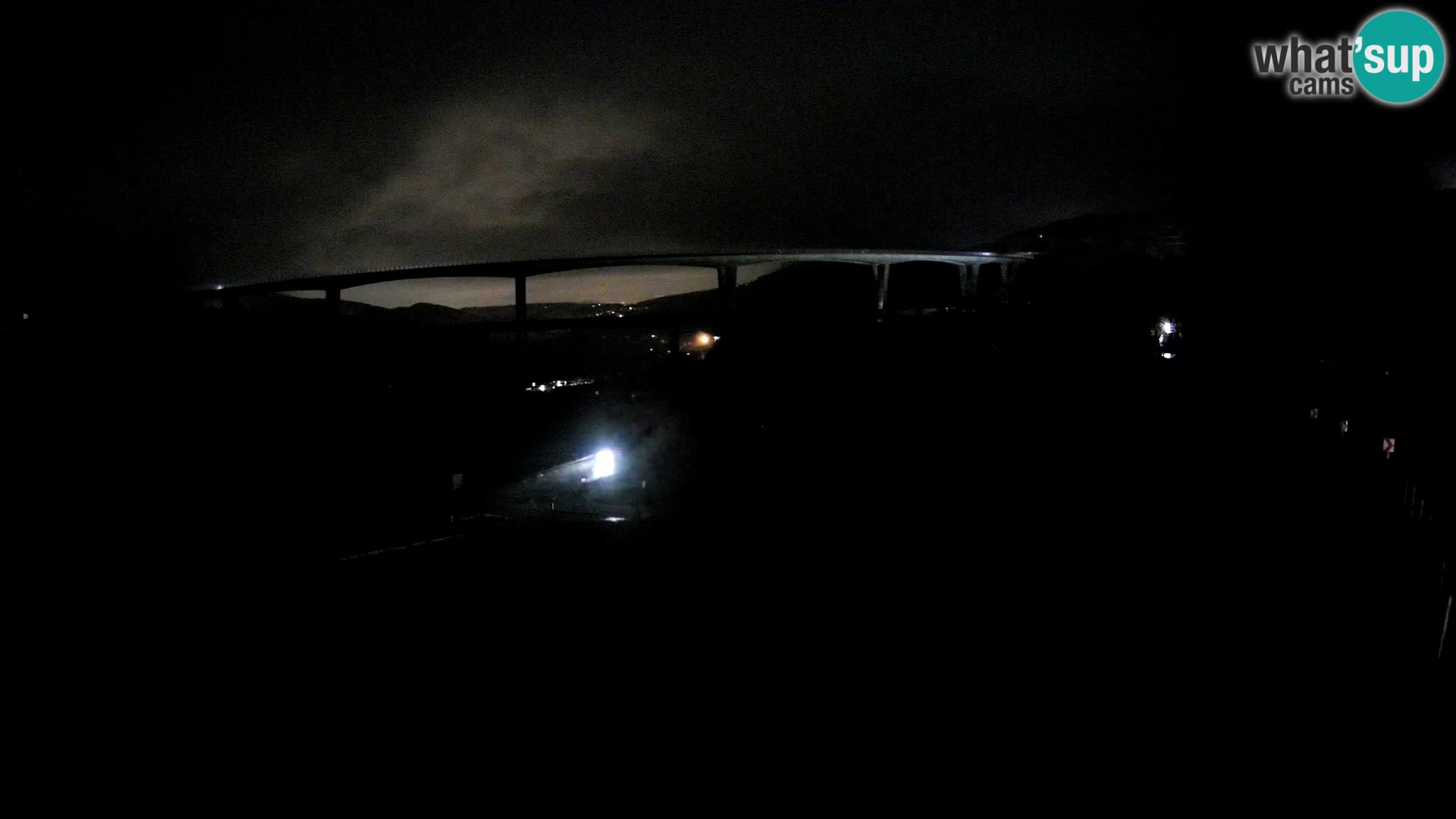 Web kamera Črni Kal Viadukt – pogled sa Viki Burgerja