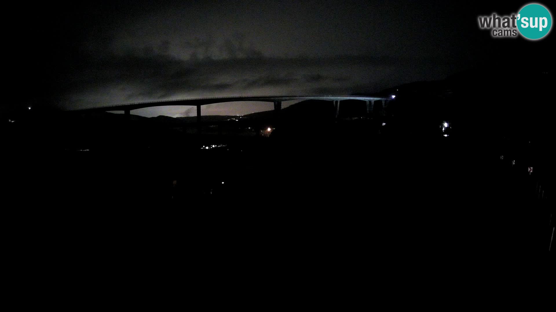 Web kamera Črni Kal Viadukt – pogled sa Viki Burgerja