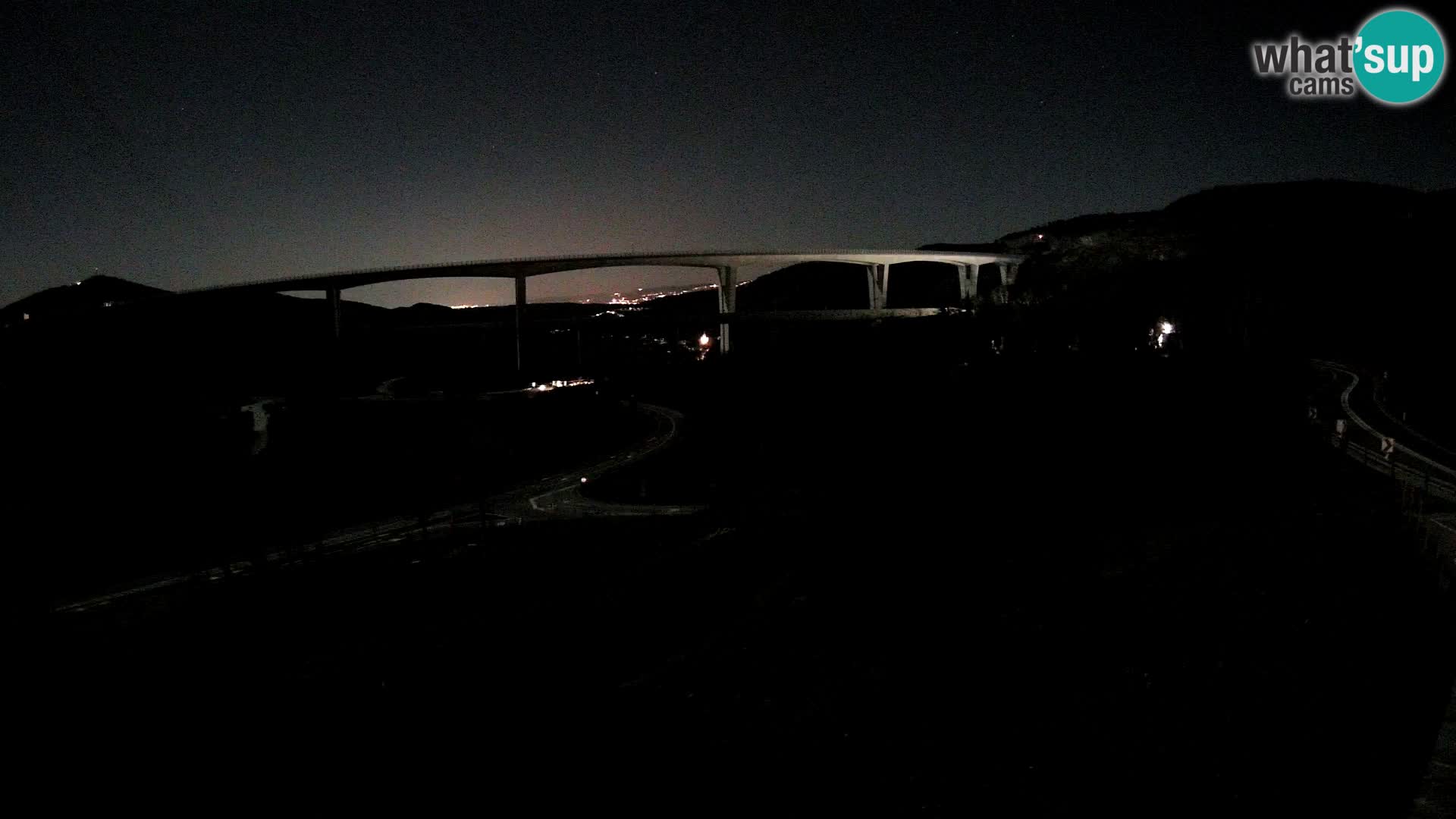 Web kamera Črni Kal Viadukt – pogled sa Viki Burgerja