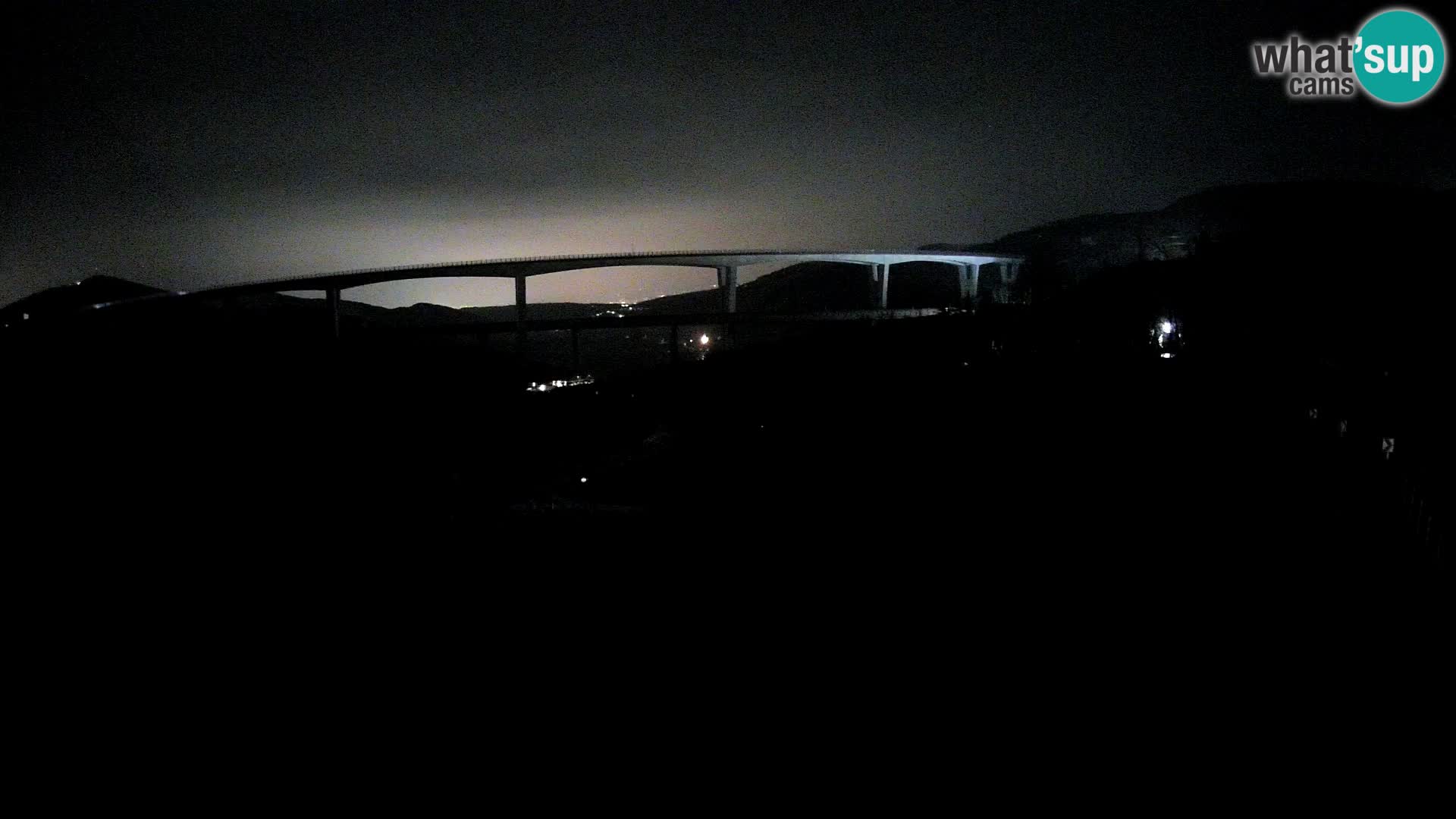 Web kamera Črni Kal Viadukt – pogled sa Viki Burgerja