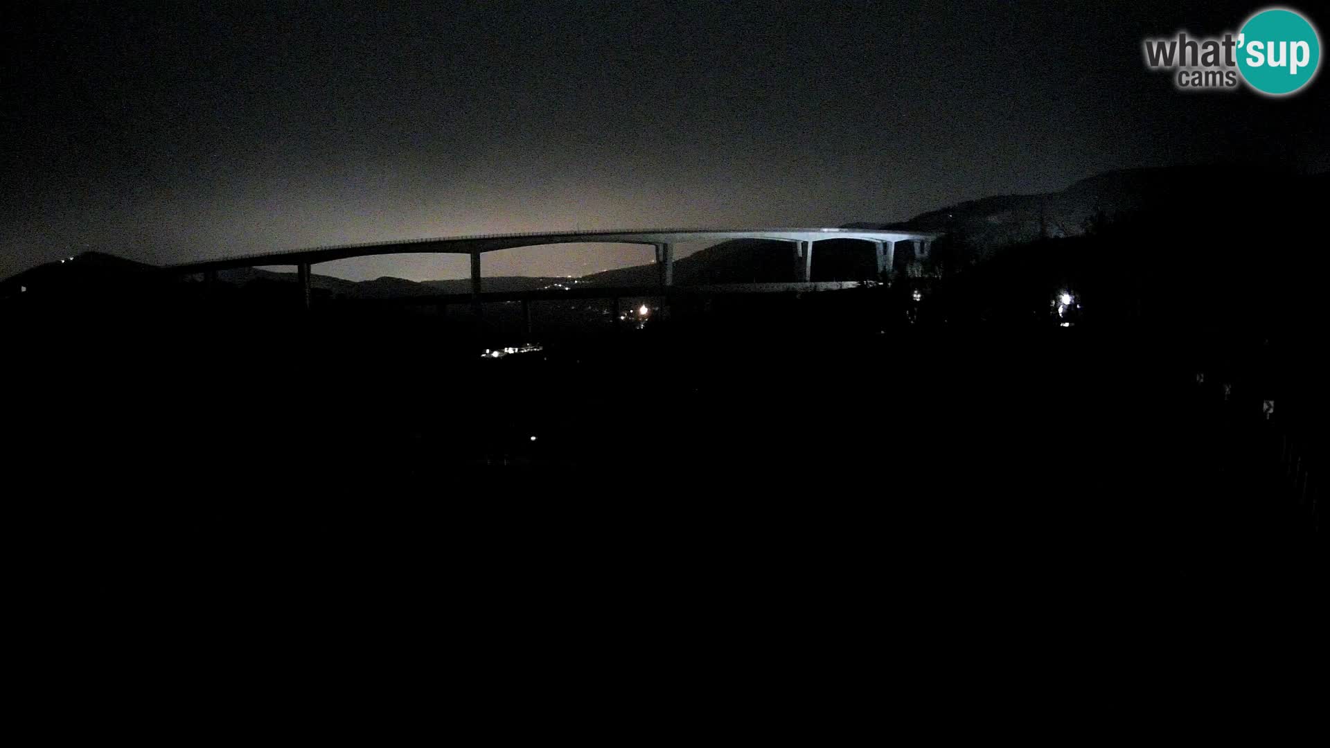 Web kamera Črni Kal Viadukt – pogled sa Viki Burgerja