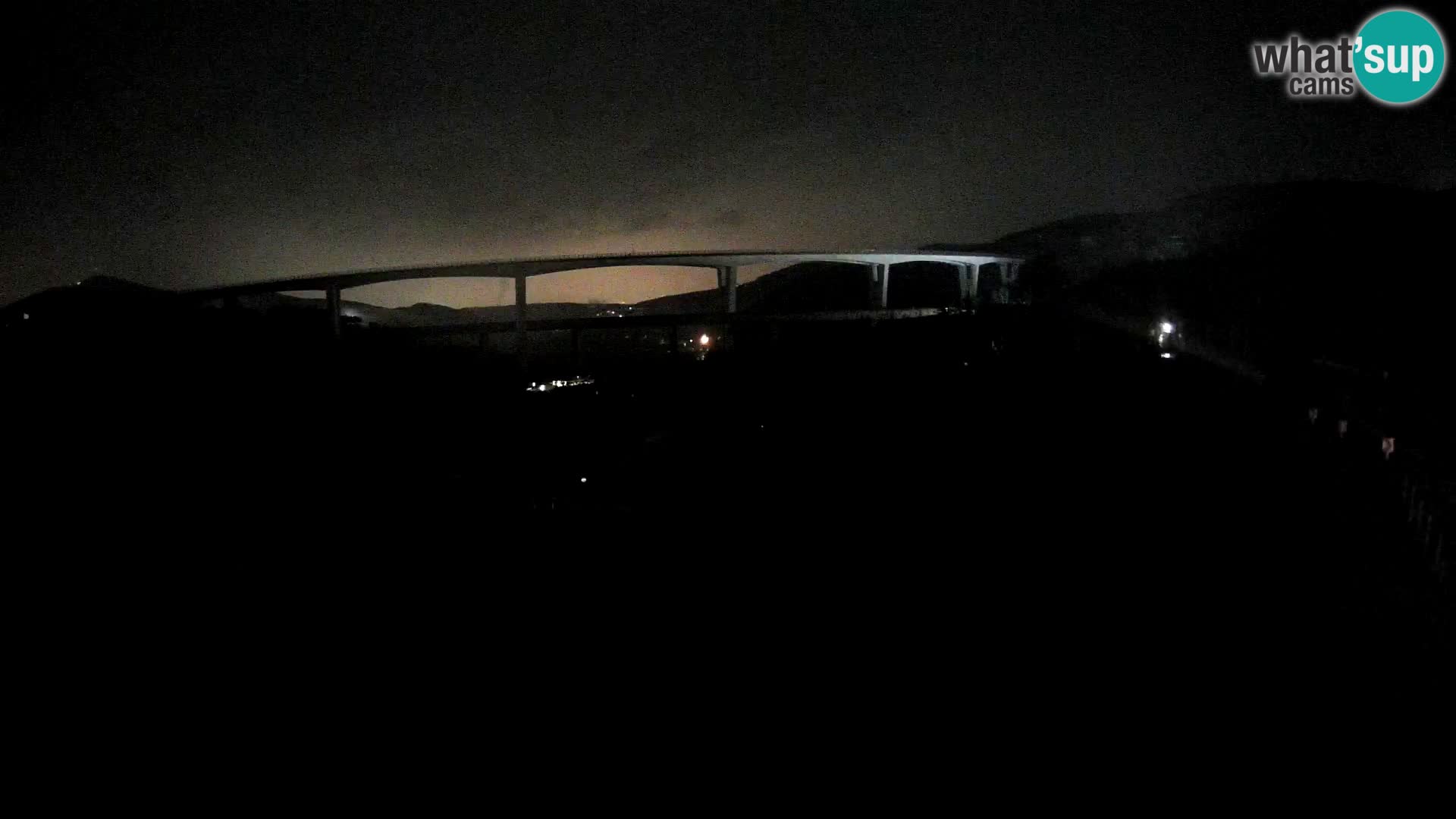 Web kamera Črni Kal Viadukt – pogled sa Viki Burgerja