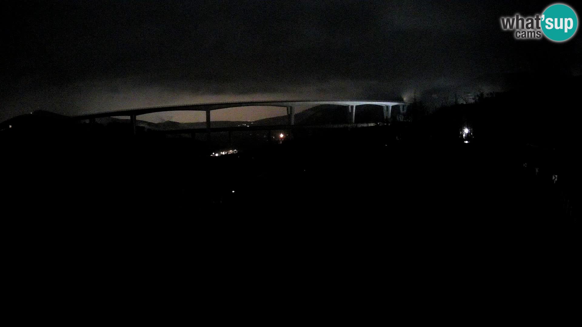 Kamera v živo Črni Kal Viadukt – pogled z Viki Burgerja