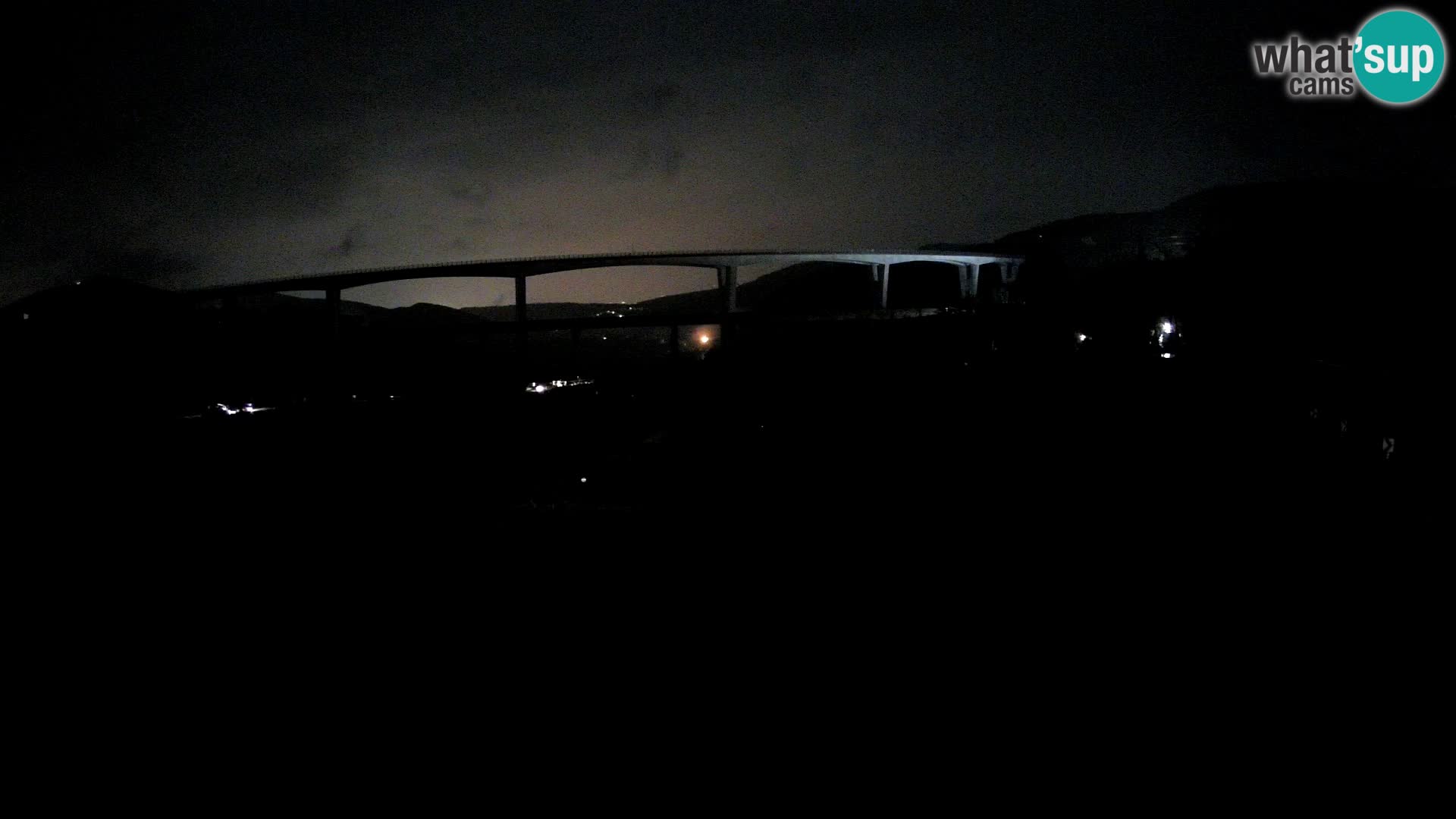 Web kamera Črni Kal Viadukt – pogled sa Viki Burgerja