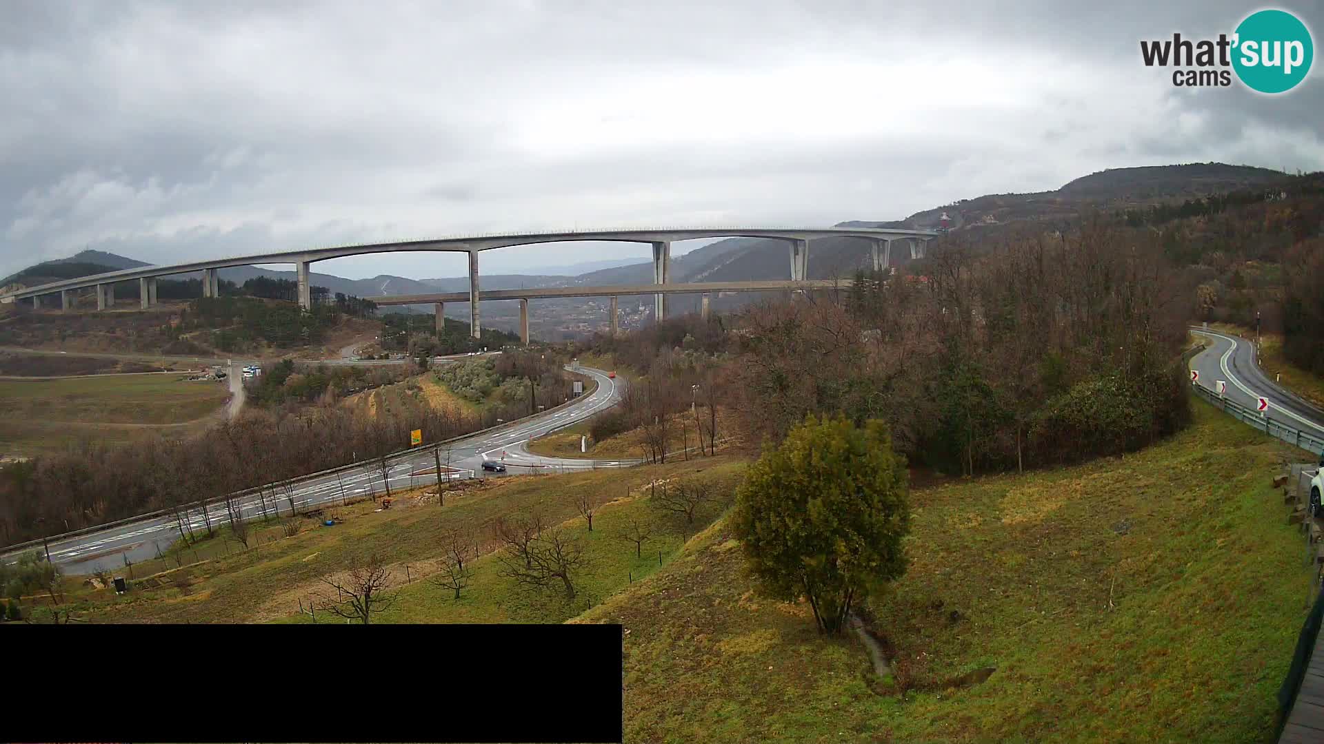 Camera en vivo Črni Kal Viaducto – Viki Burger