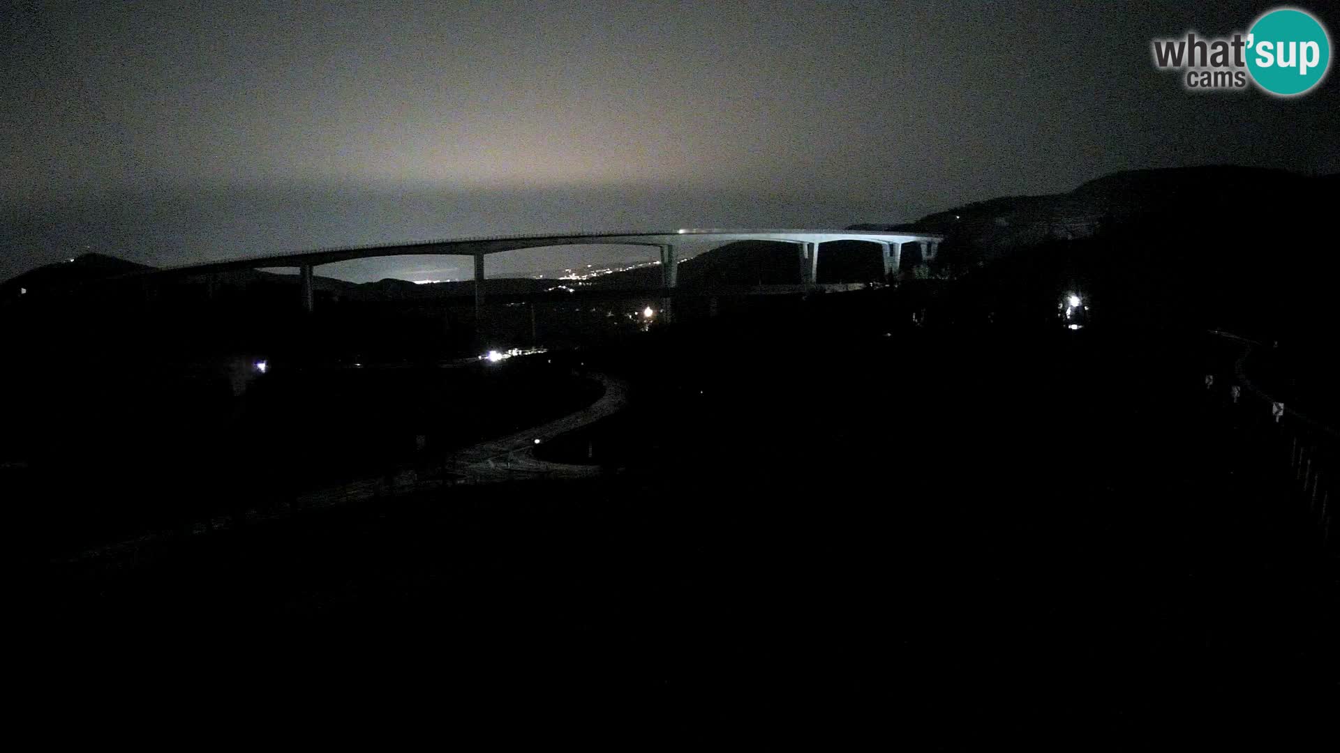 Web kamera Črni Kal Viadukt – pogled sa Viki Burgerja