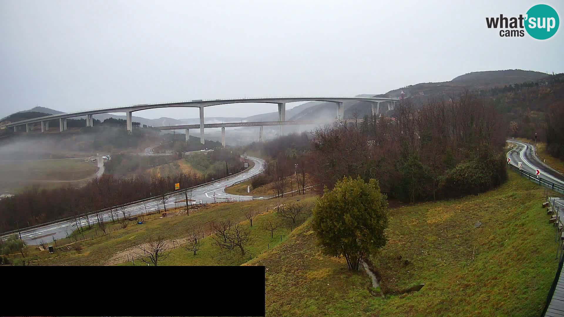 Camera en vivo Črni Kal Viaducto – Viki Burger
